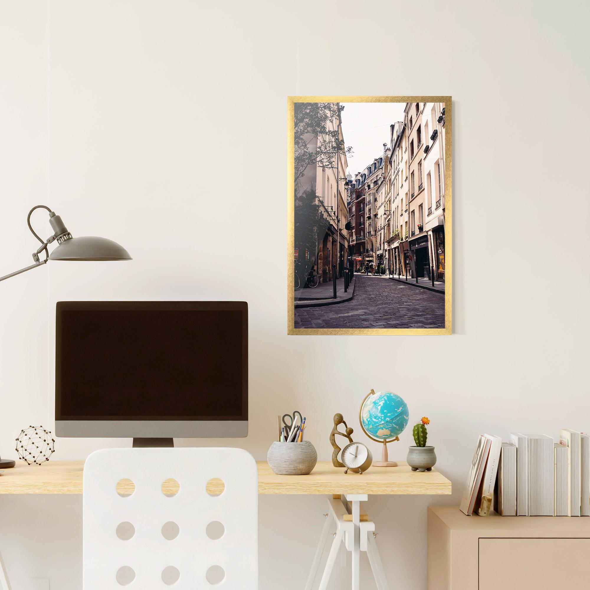 Plakat w Ramie Paris Street mockup 6