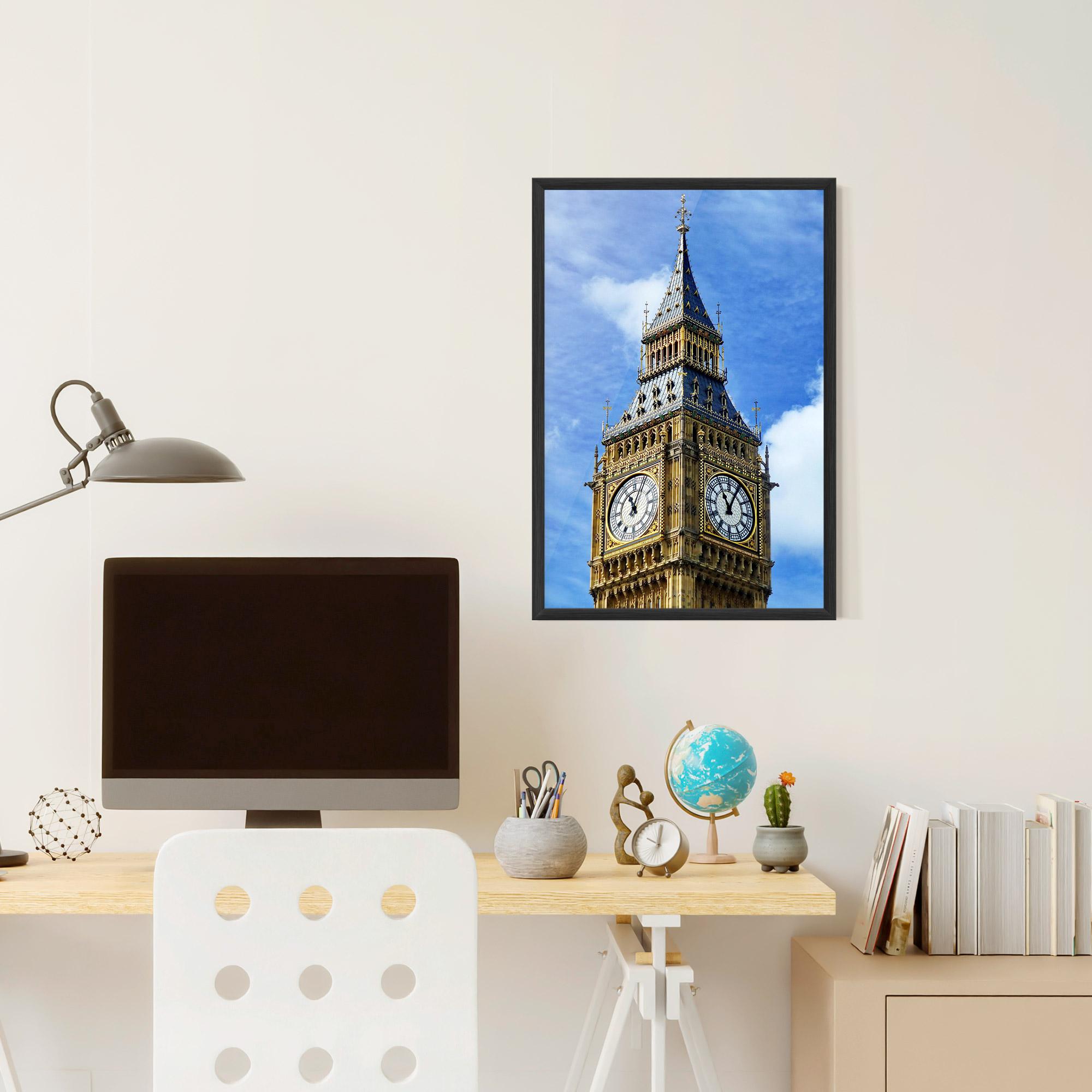 Plakat w Ramie Big Ben mockup 6