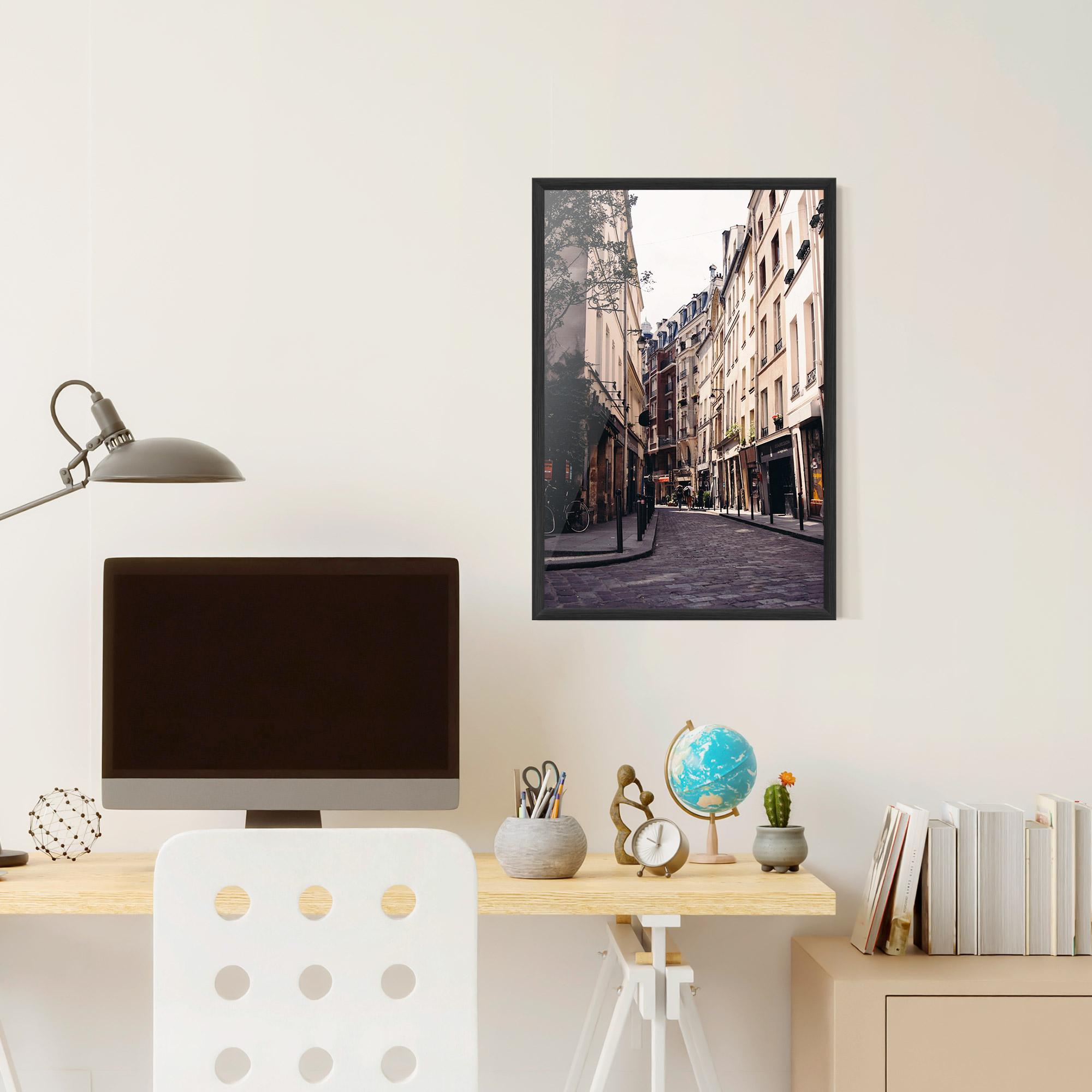 Plakat w Ramie Paris Street mockup 6