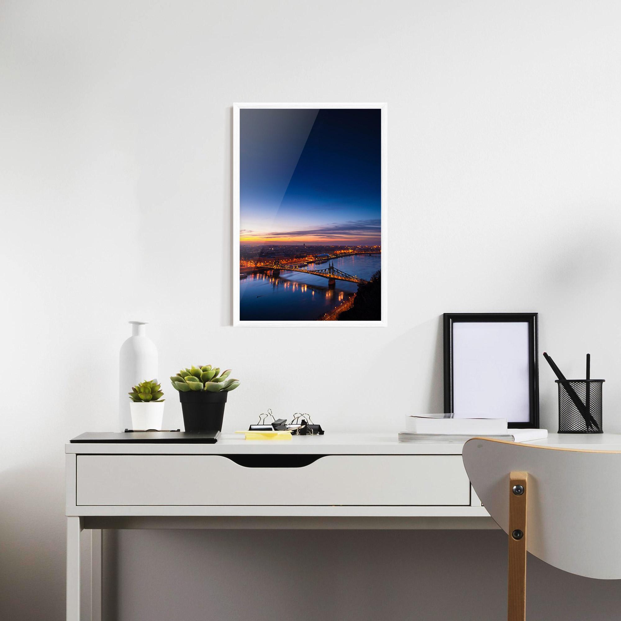 Plakat w Ramie Budapest Sunset mockup 7