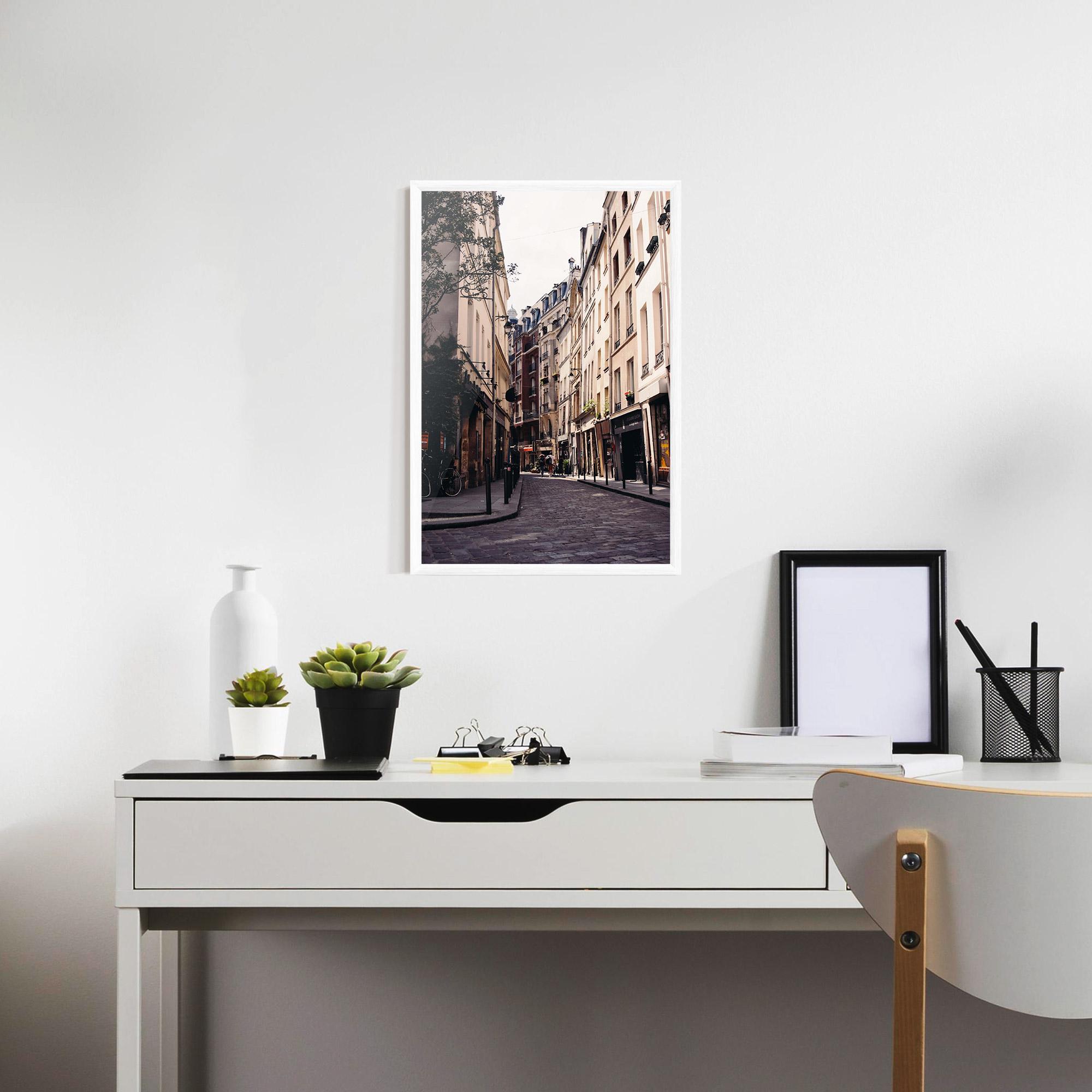 Plakat w Ramie Paris Street mockup 7
