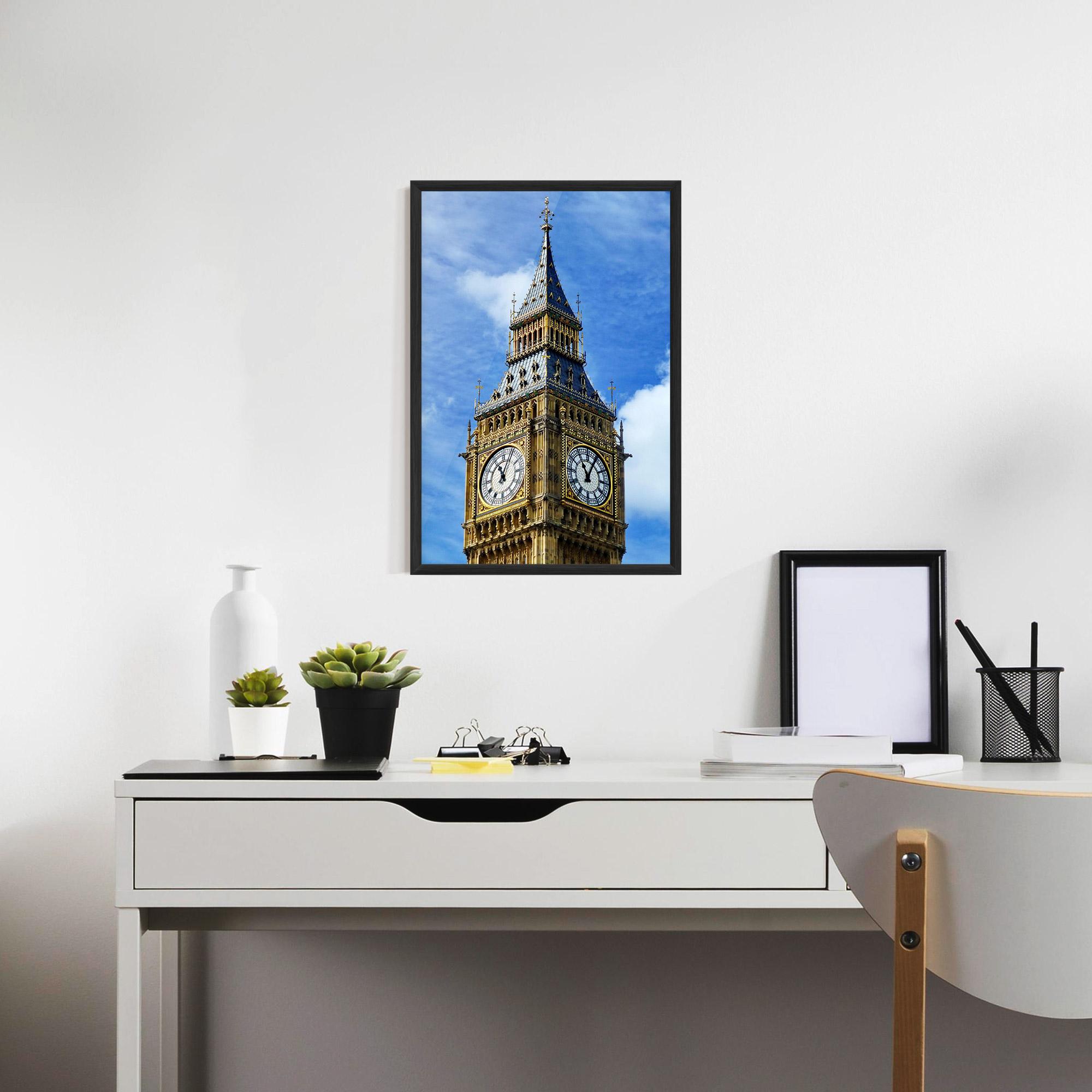 Plakat w Ramie Big Ben mockup 7