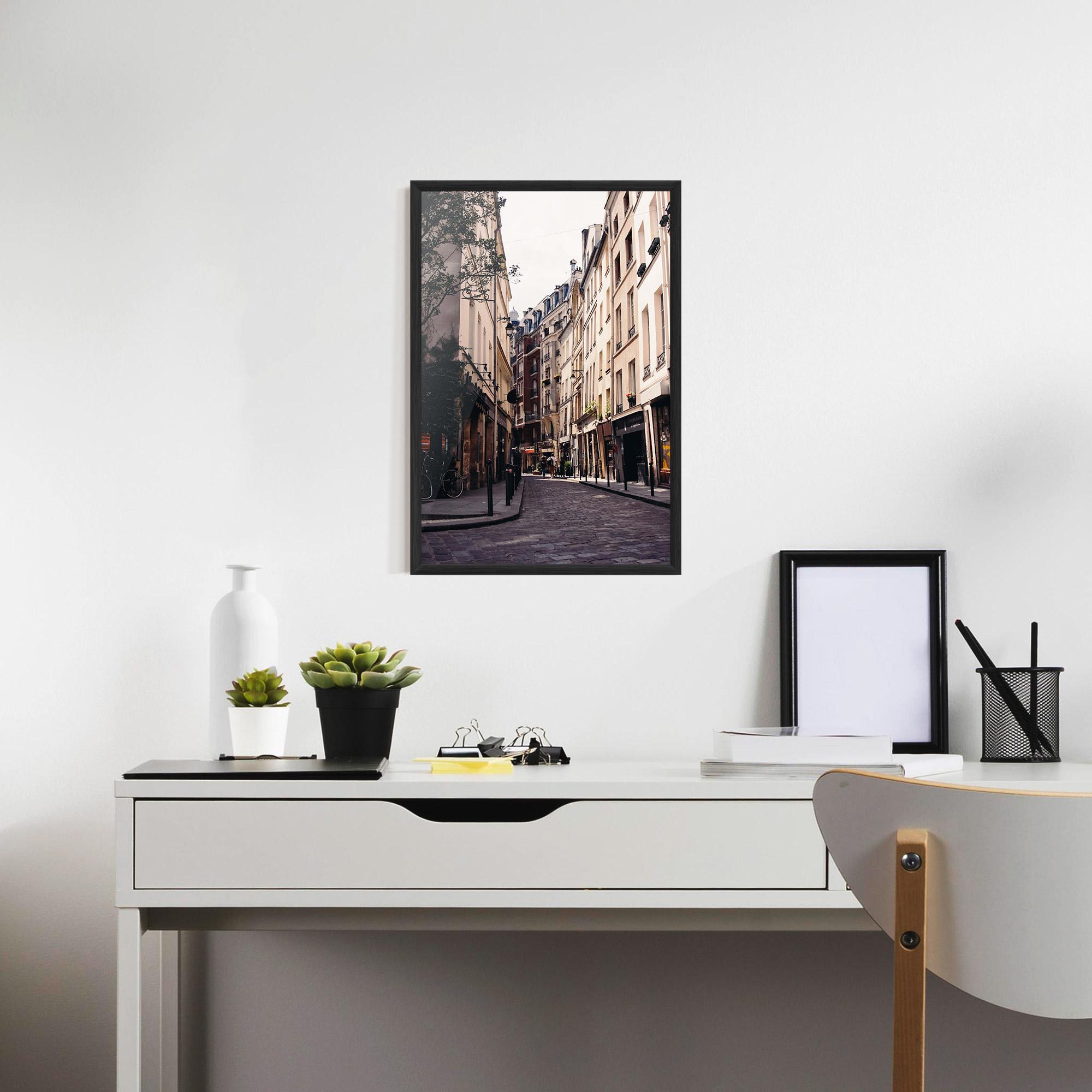 Plakat w Ramie Paris Street mockup 7