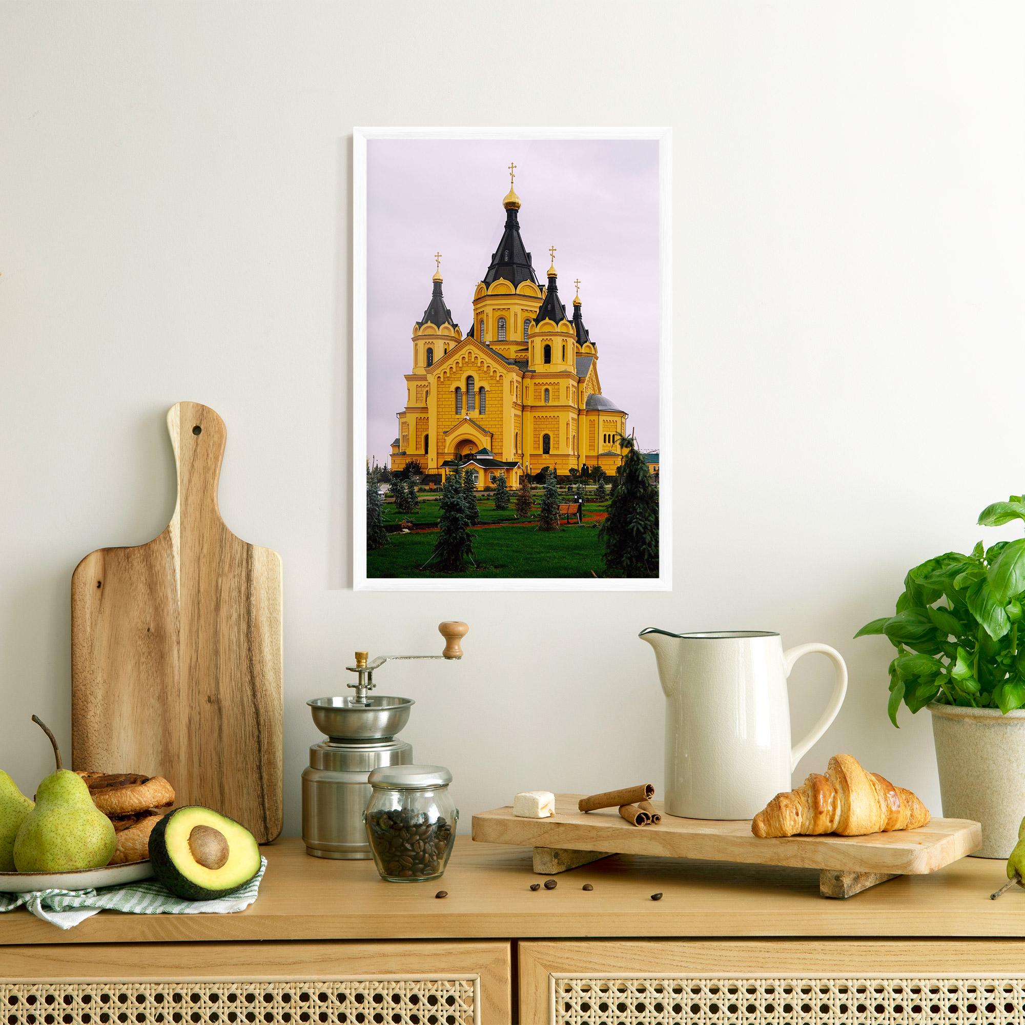 Plakat w Ramie Nevsky Cathedral mockup 8