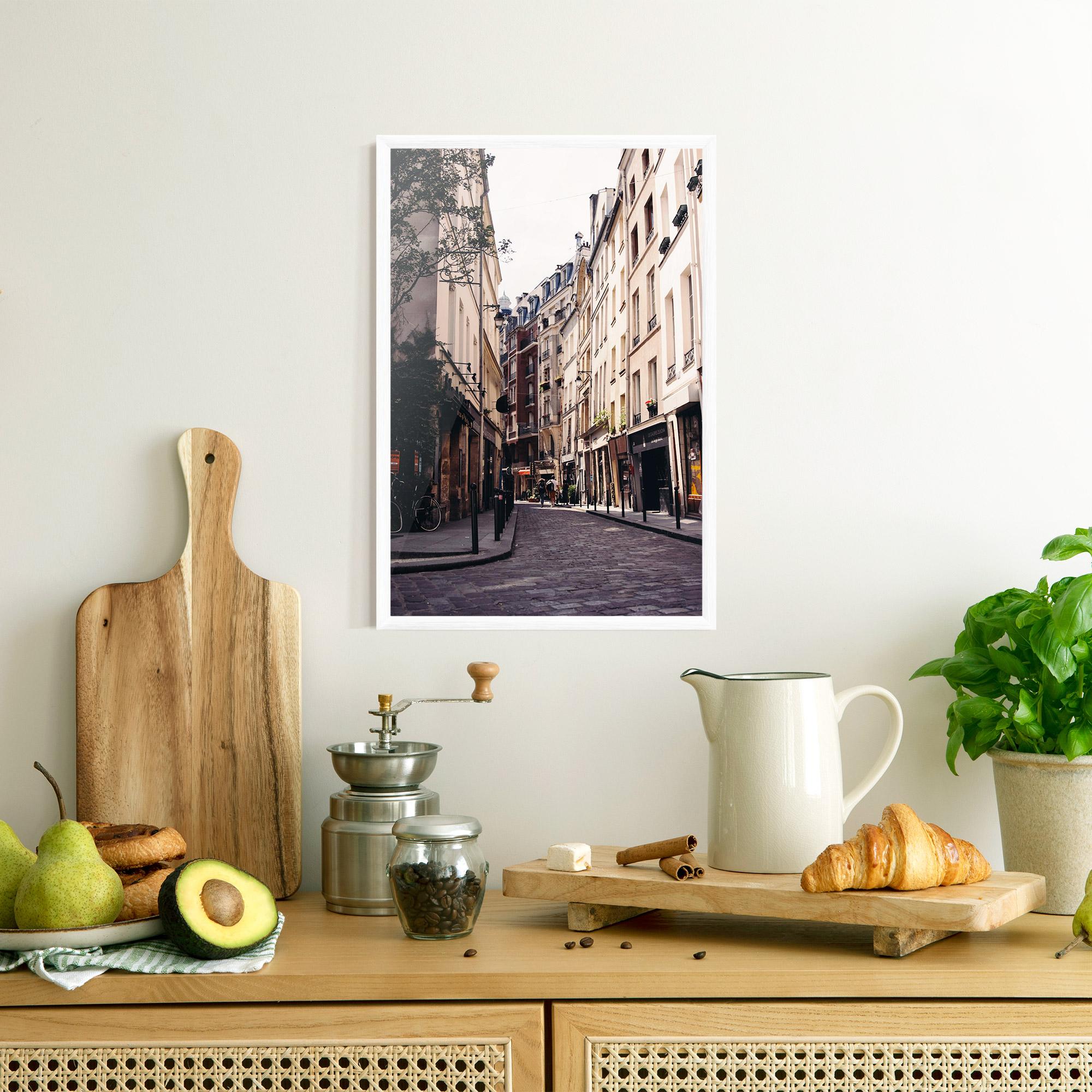 Plakat w Ramie Paris Street mockup 8