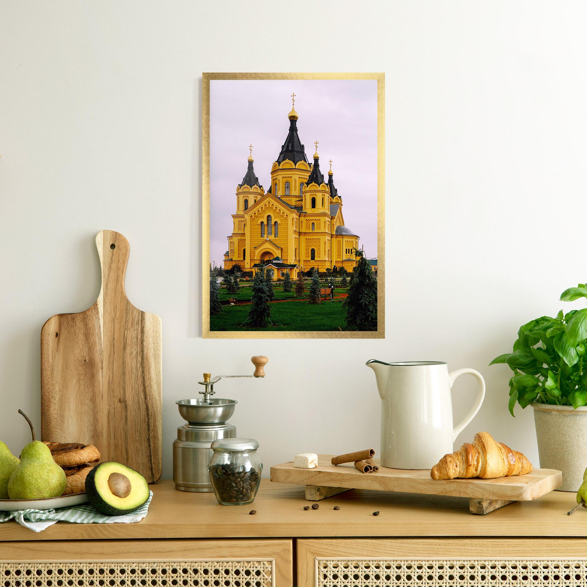 Plakat w Ramie Nevsky Cathedral mockup 8