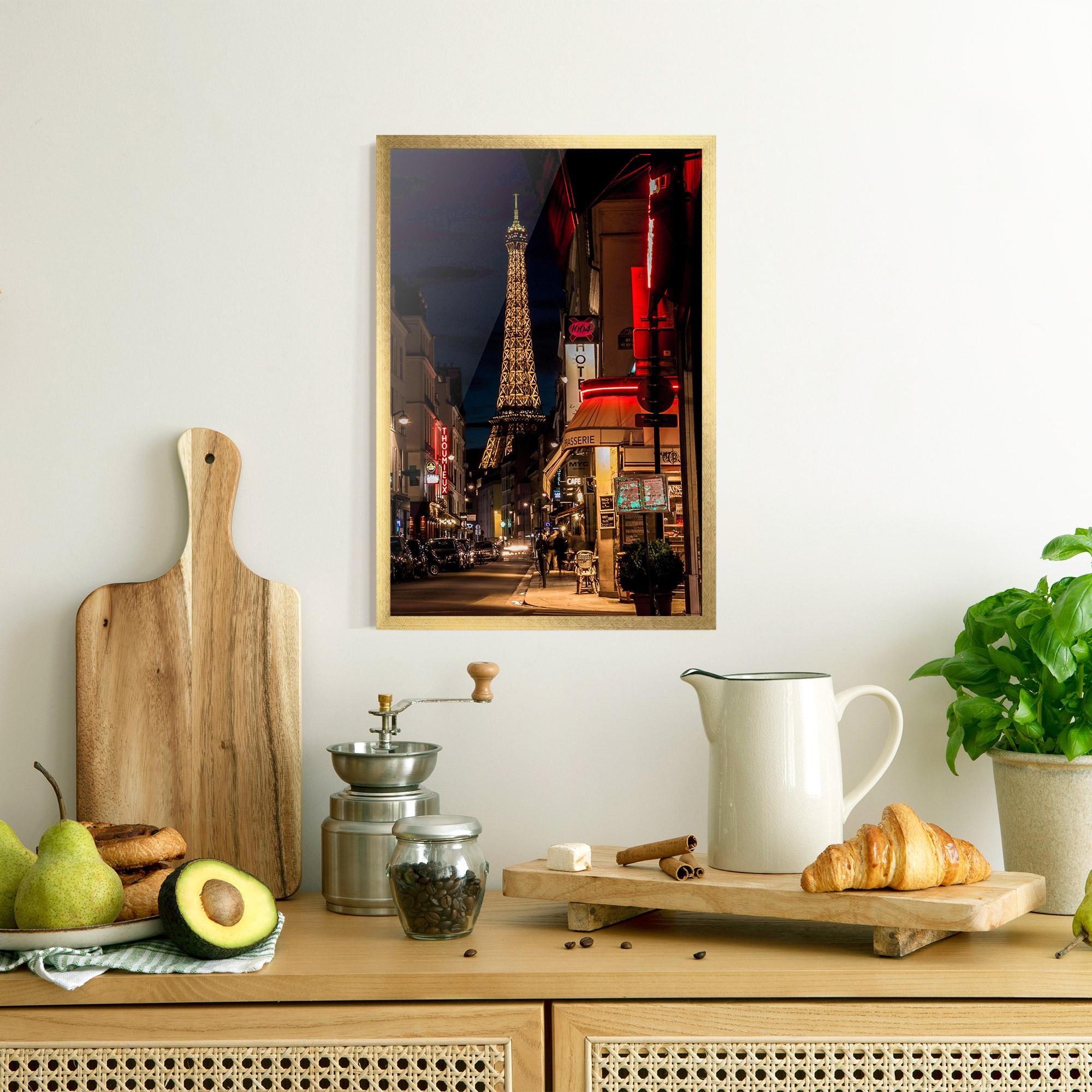 Plakat w Ramie Paris Walk mockup 8