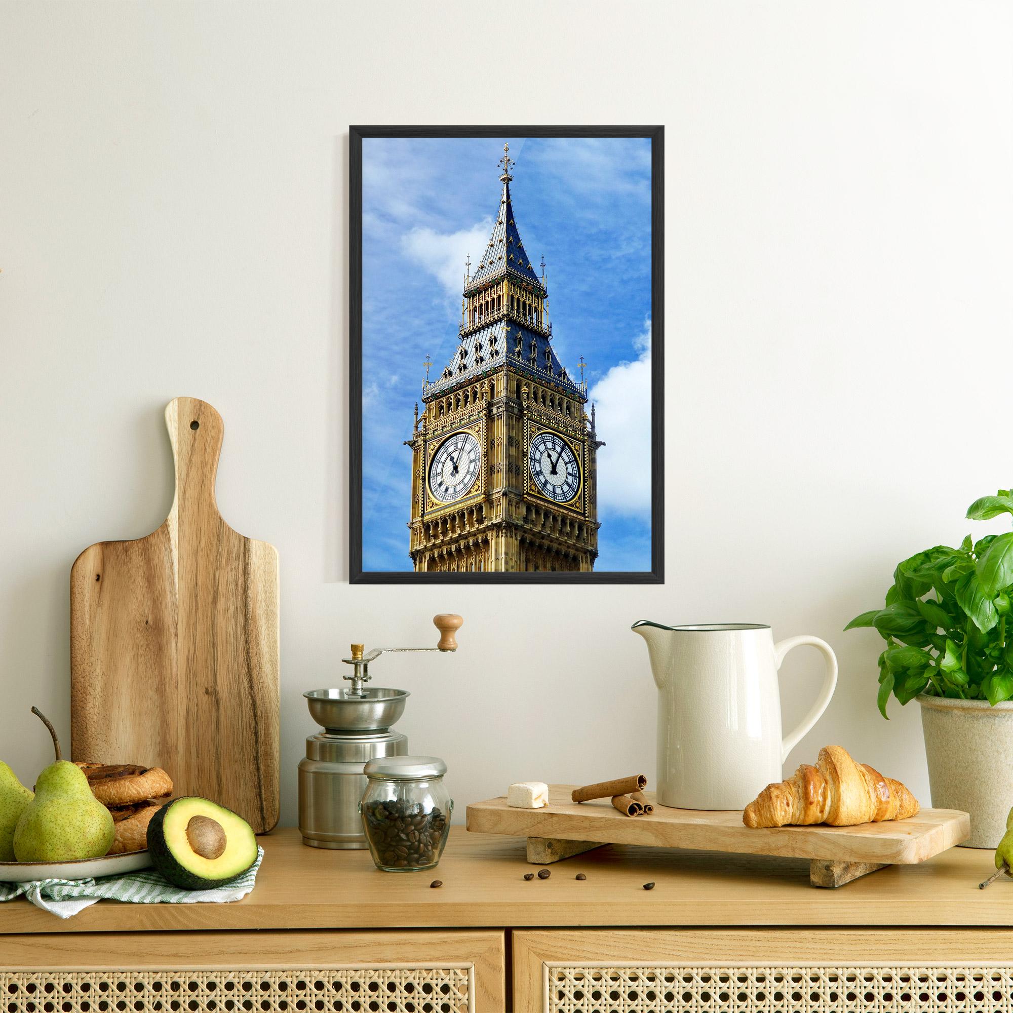 Plakat w Ramie Big Ben mockup 8