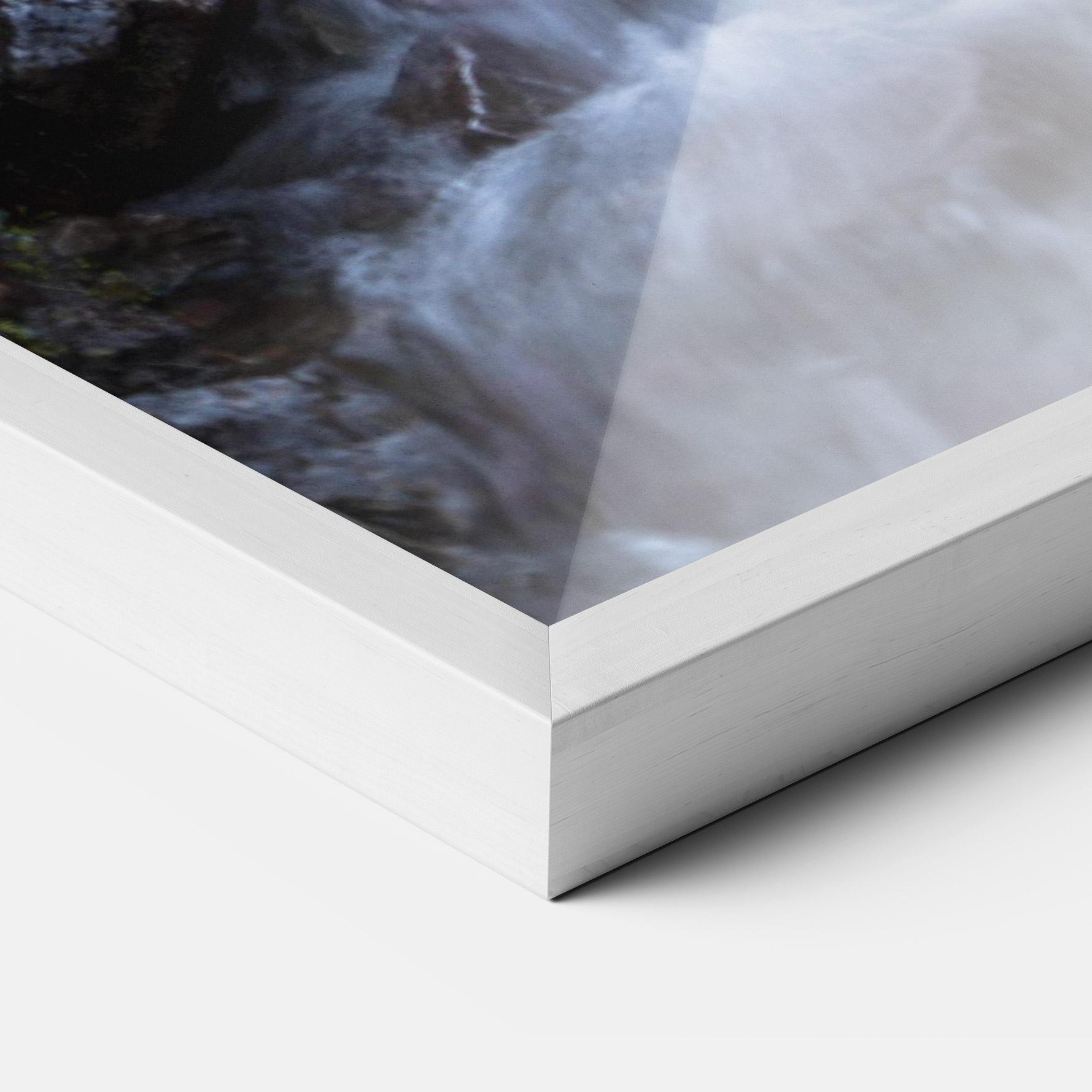 Plakat w Ramie Water Falling Field mockup 3