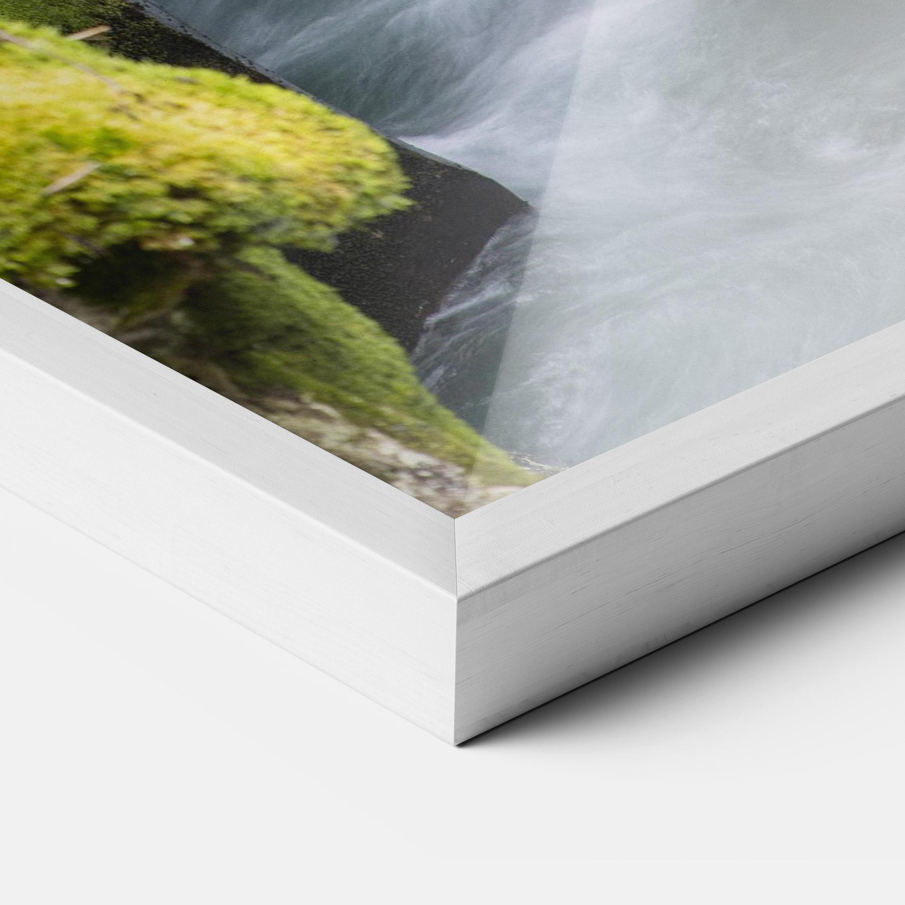 Plakat w Ramie Water Falling Forest mockup 3