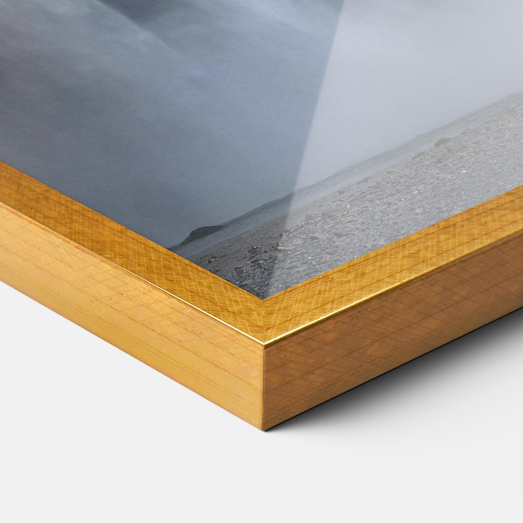 Plakat w Ramie Small Man Waterfall mockup 3