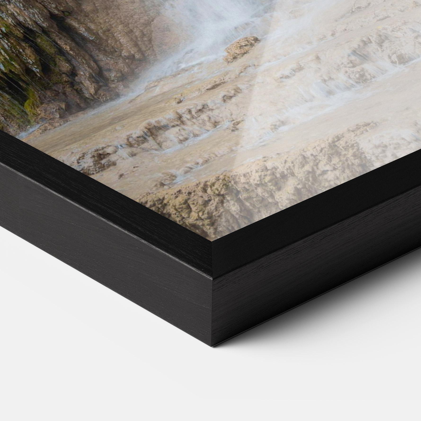 Plakat w Ramie Forest Waterfall View mockup 3