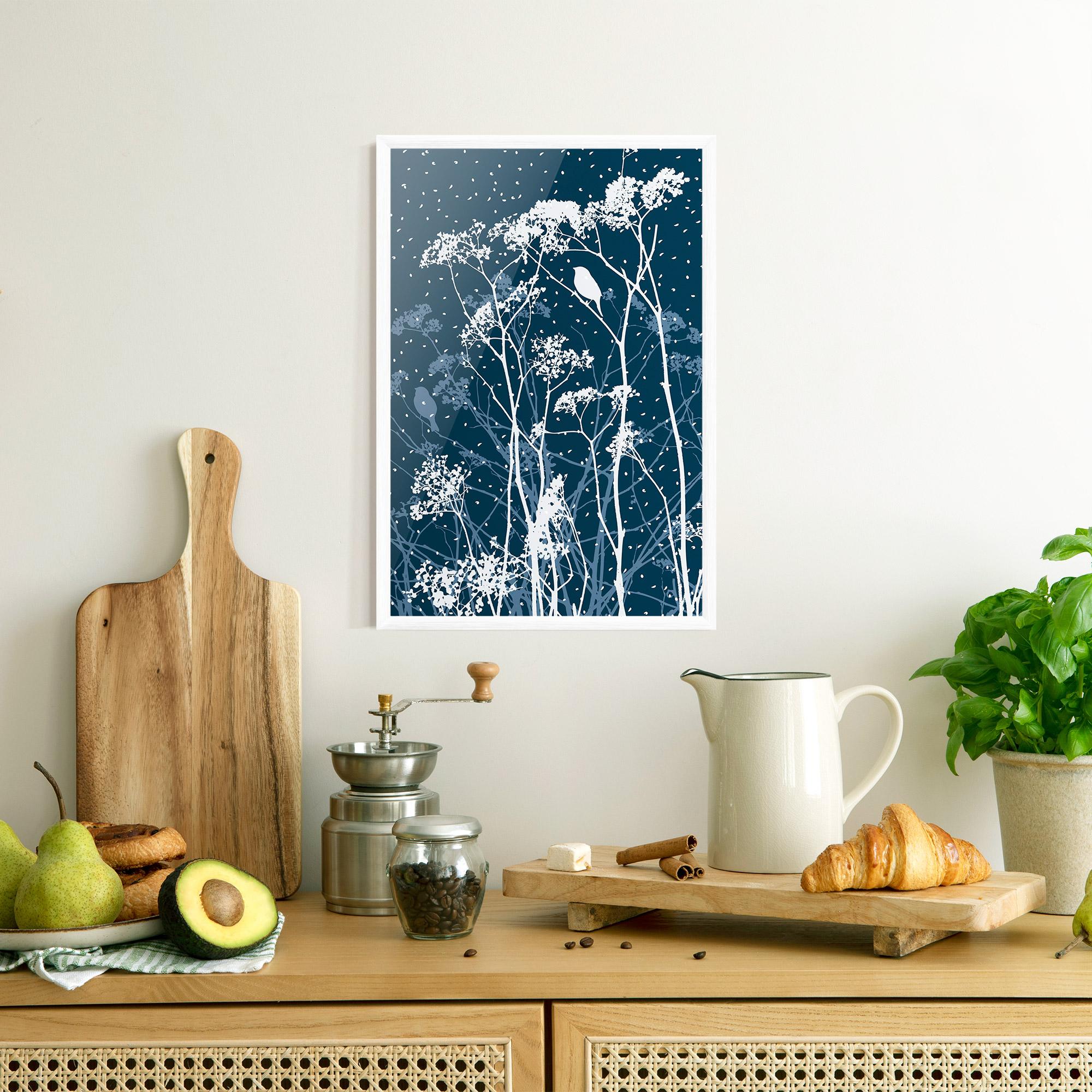 Plakat w Ramie Meadow Flowers mockup 8