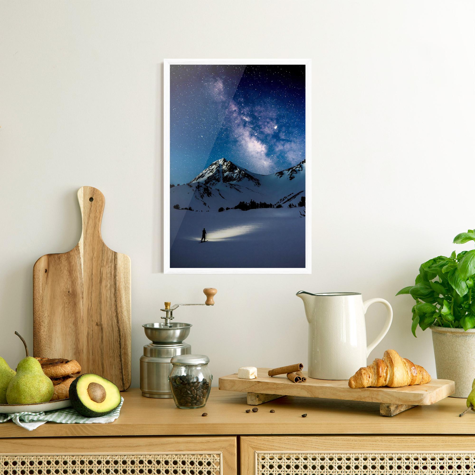 Plakat w Ramie Pretty Sky Winter mockup 8