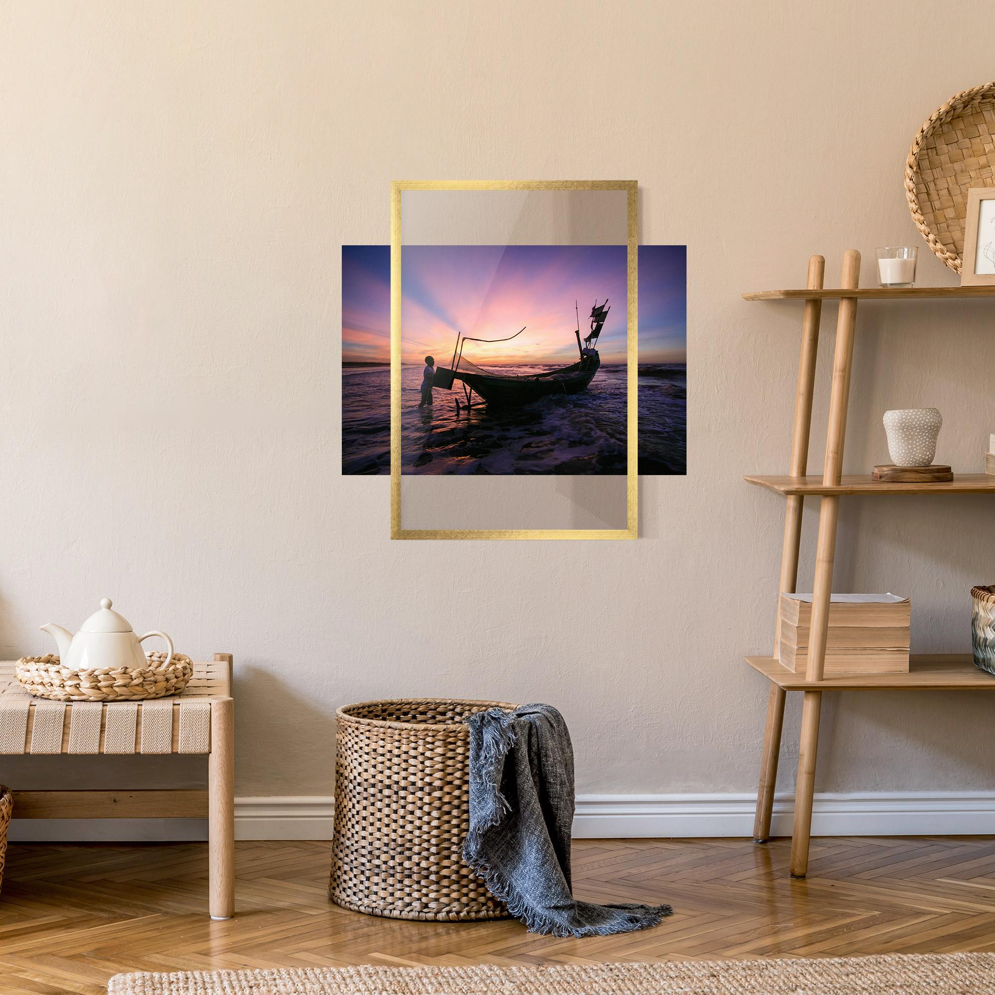 Plakat w Ramie Sailor At Dawn mockup 9