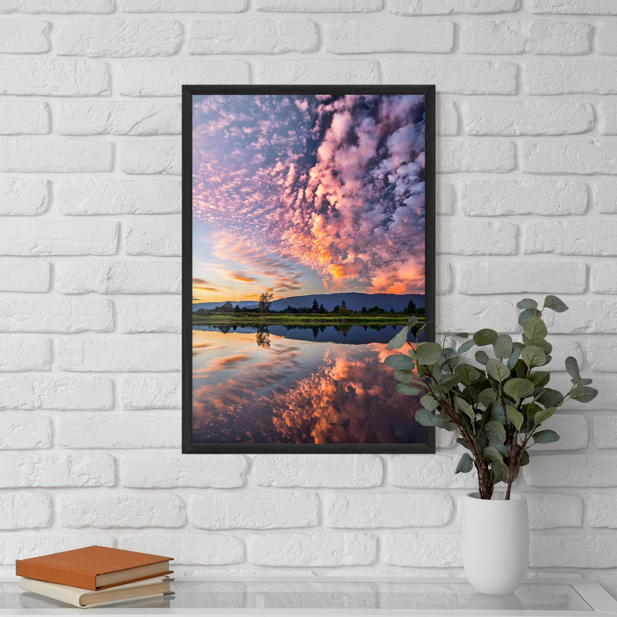 Plakat w Ramie Beautiful Sky mockup 5
