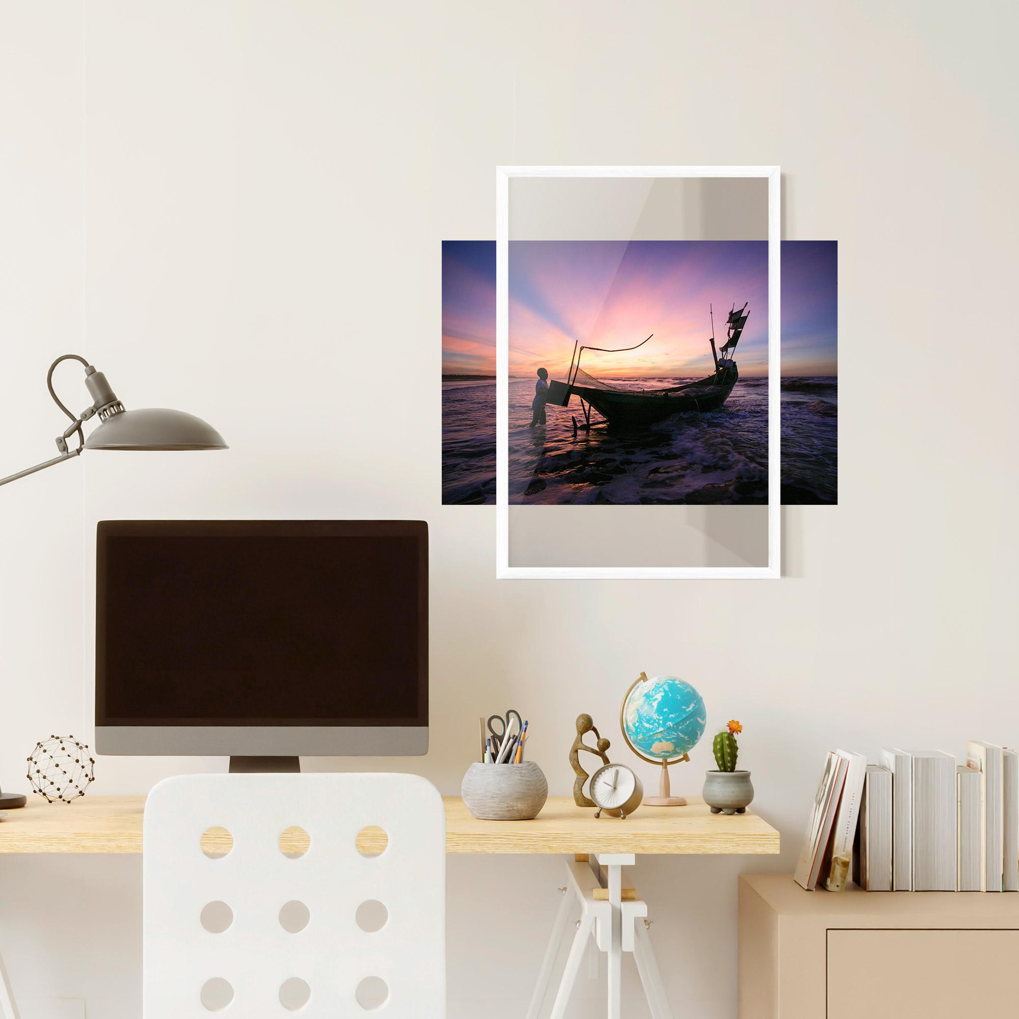 Plakat w Ramie Sailor At Dawn mockup 6