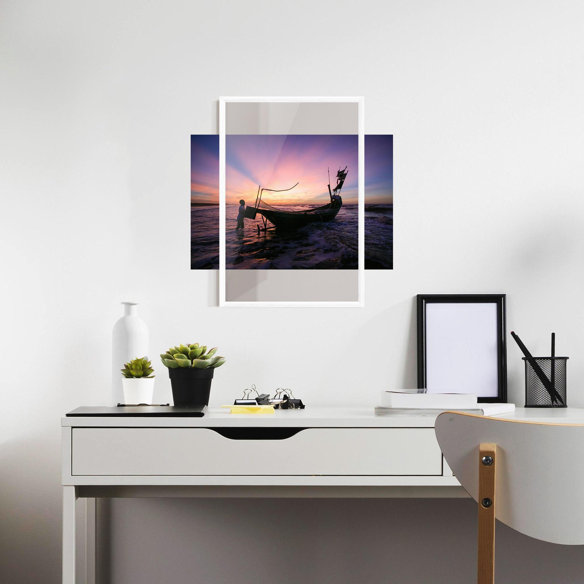 Plakat w Ramie Sailor At Dawn mockup 7