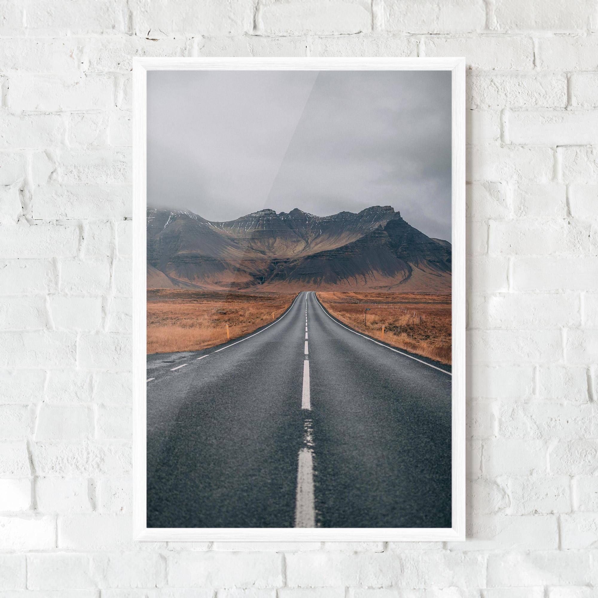 Plakat w Ramie Country Roads mockup 0