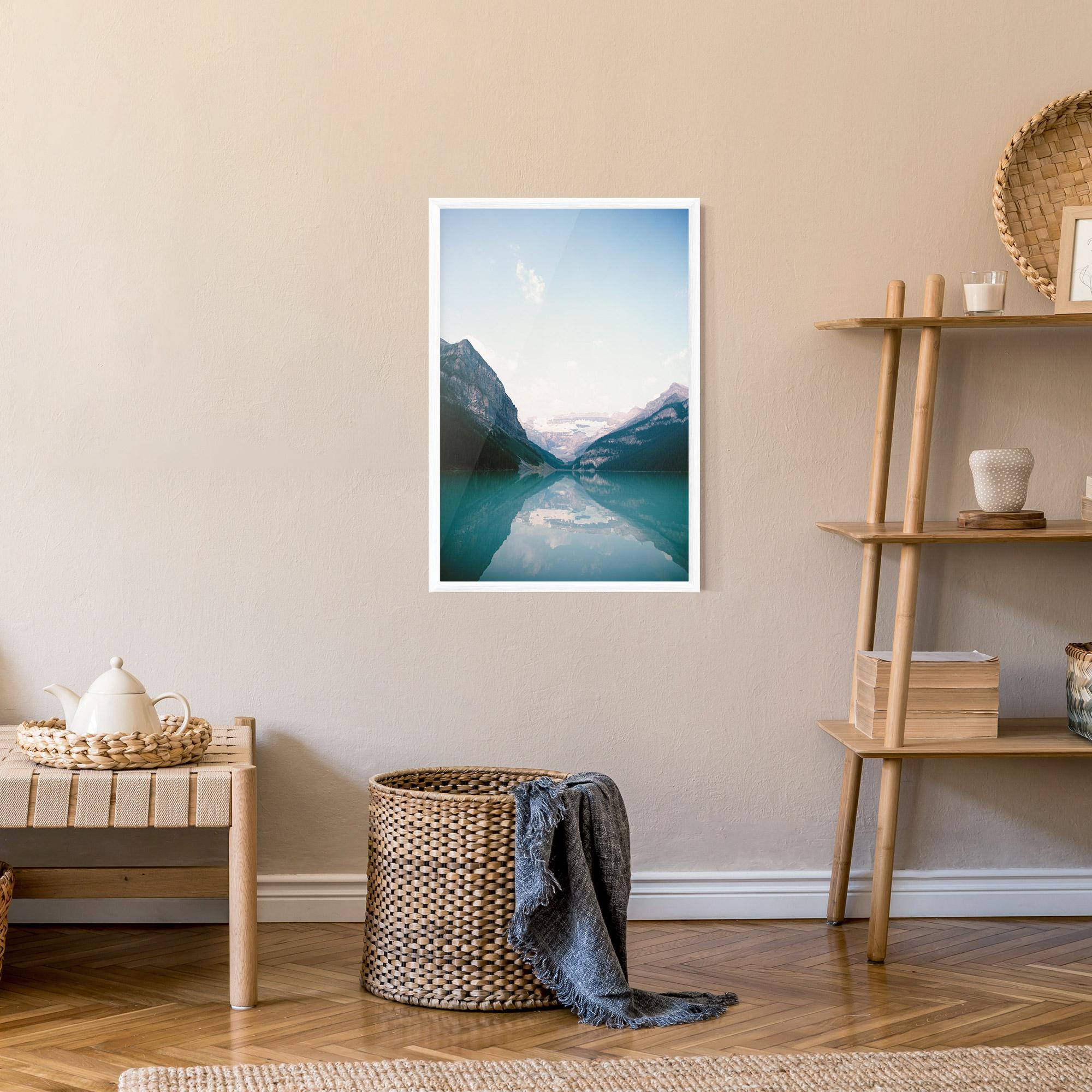 Plakat w Ramie Mountain Valley mockup 9