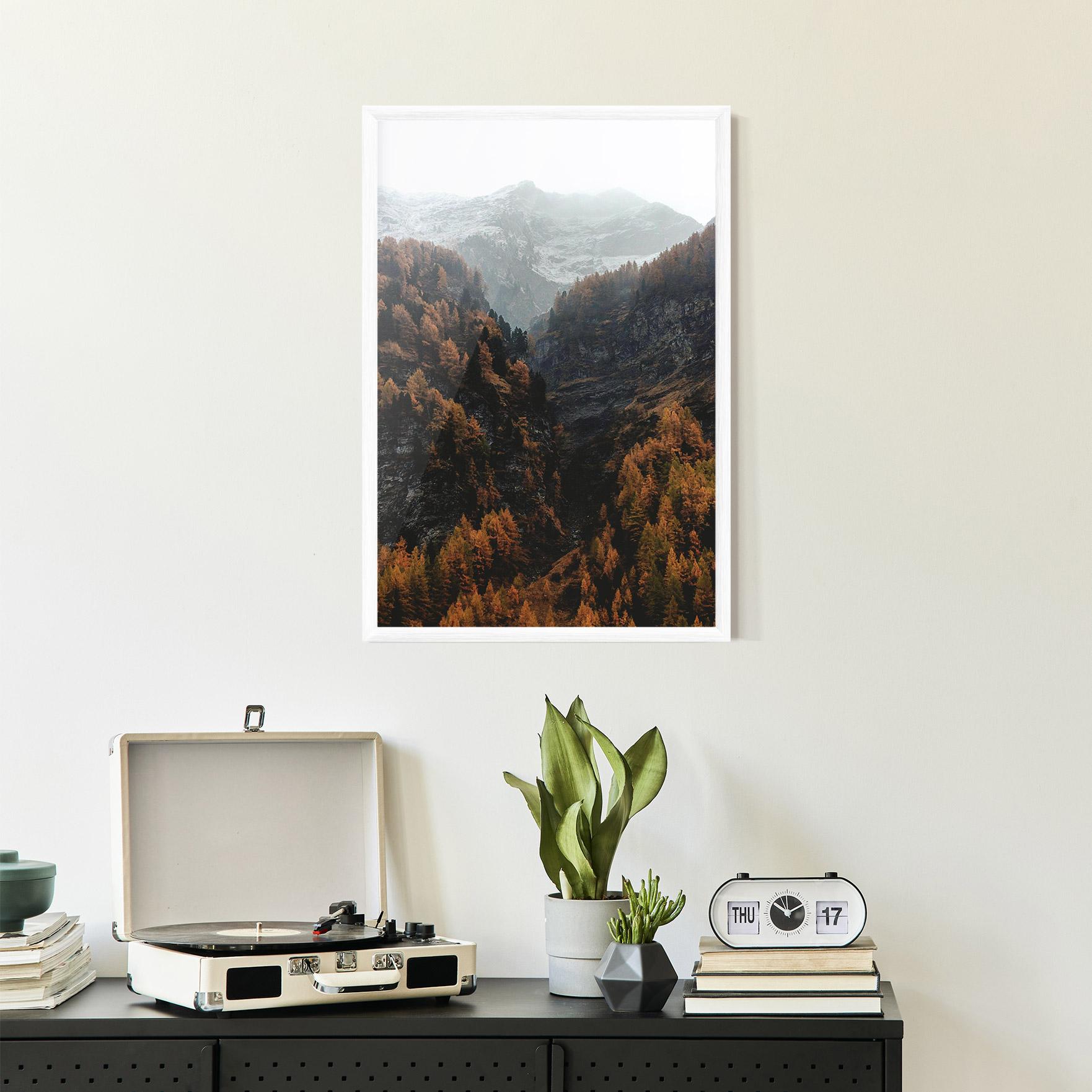 Plakat w Ramie Autumn Mountain mockup 2