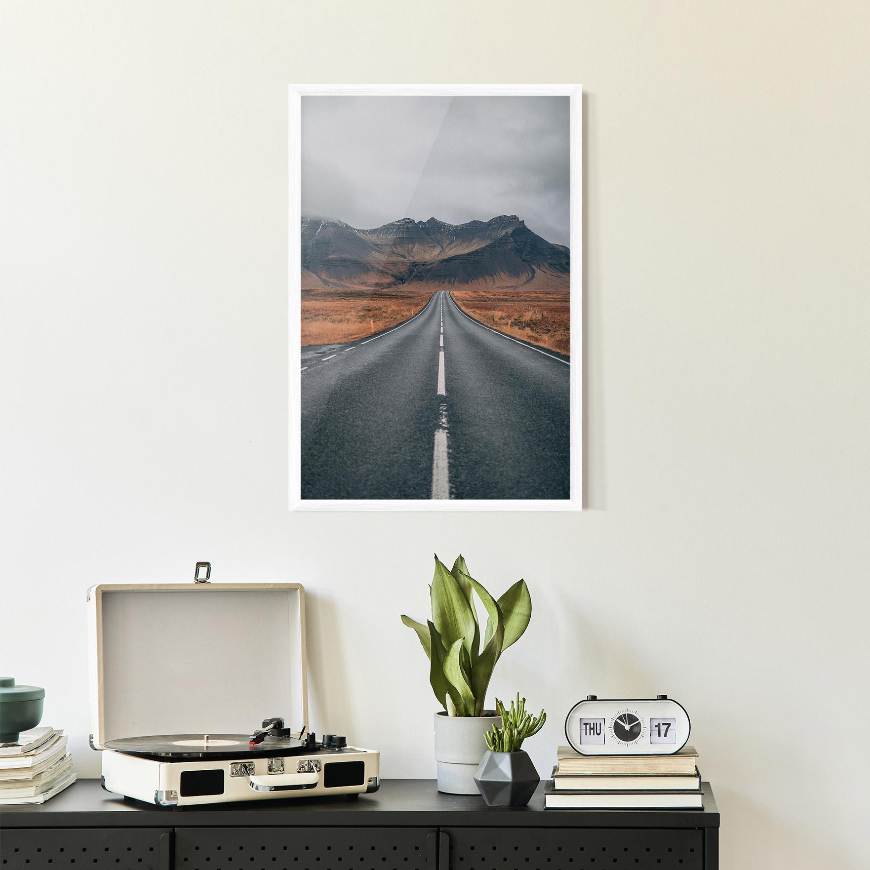 Plakat w Ramie Country Roads mockup 2
