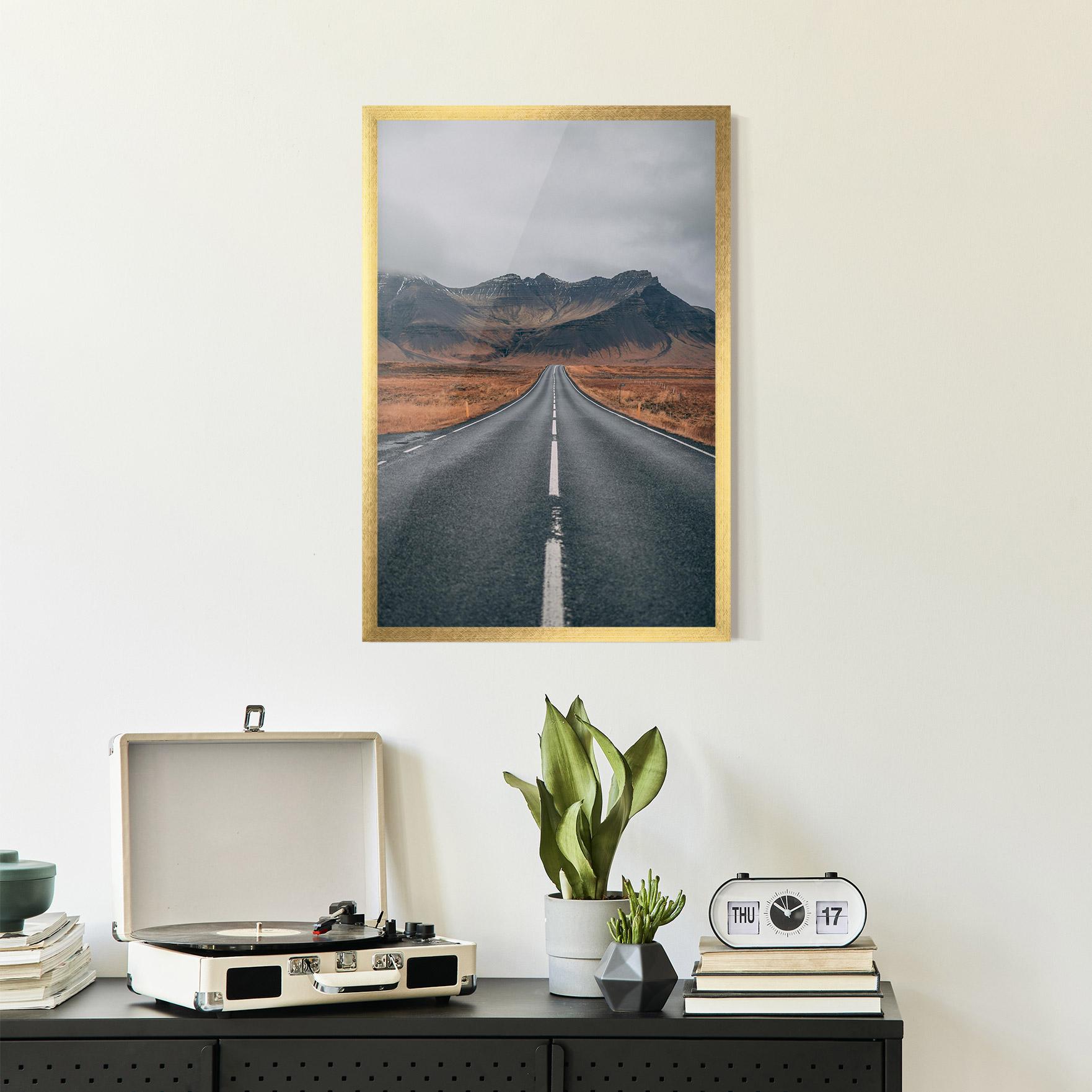 Plakat w Ramie Country Roads mockup 2