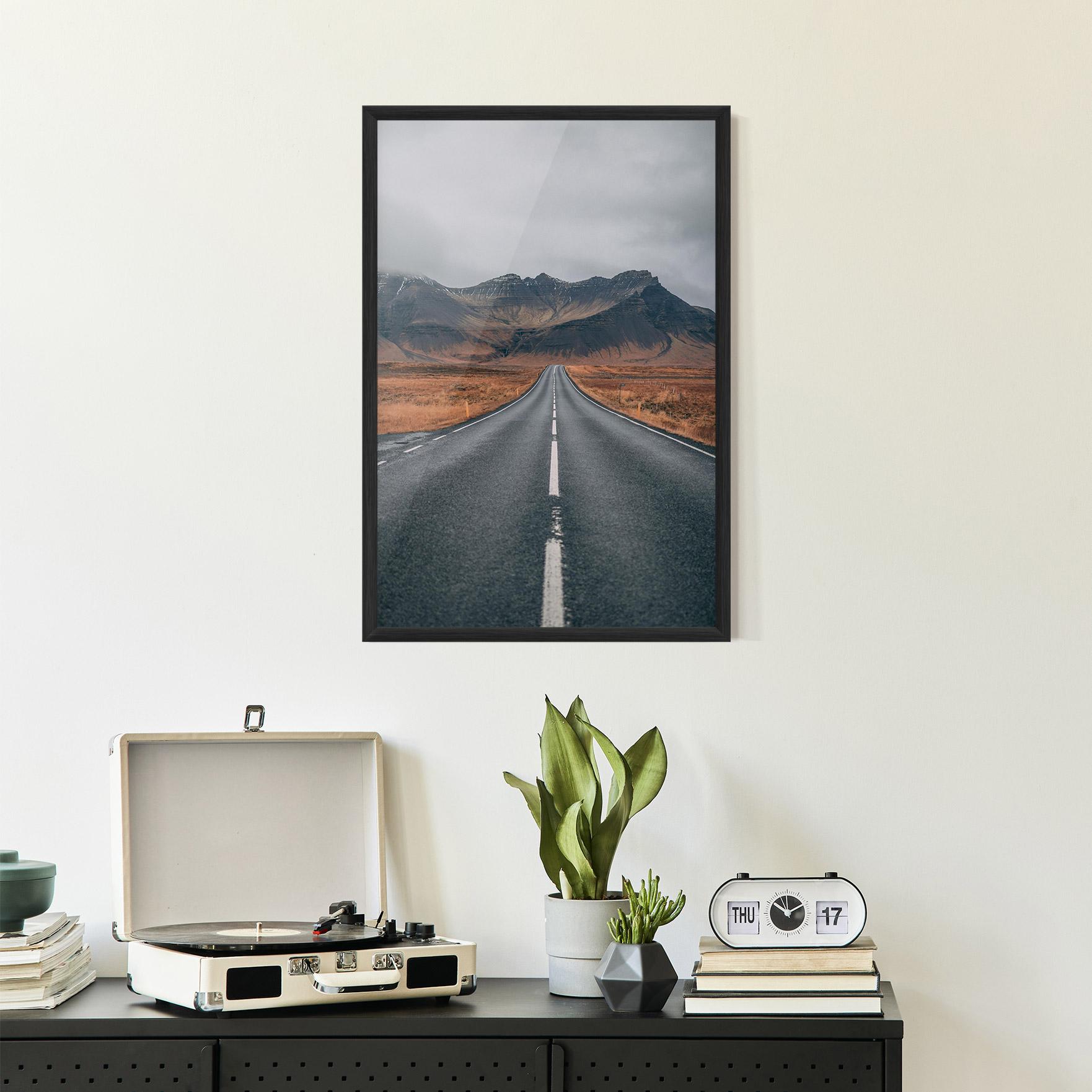 Plakat w Ramie Country Roads mockup 2