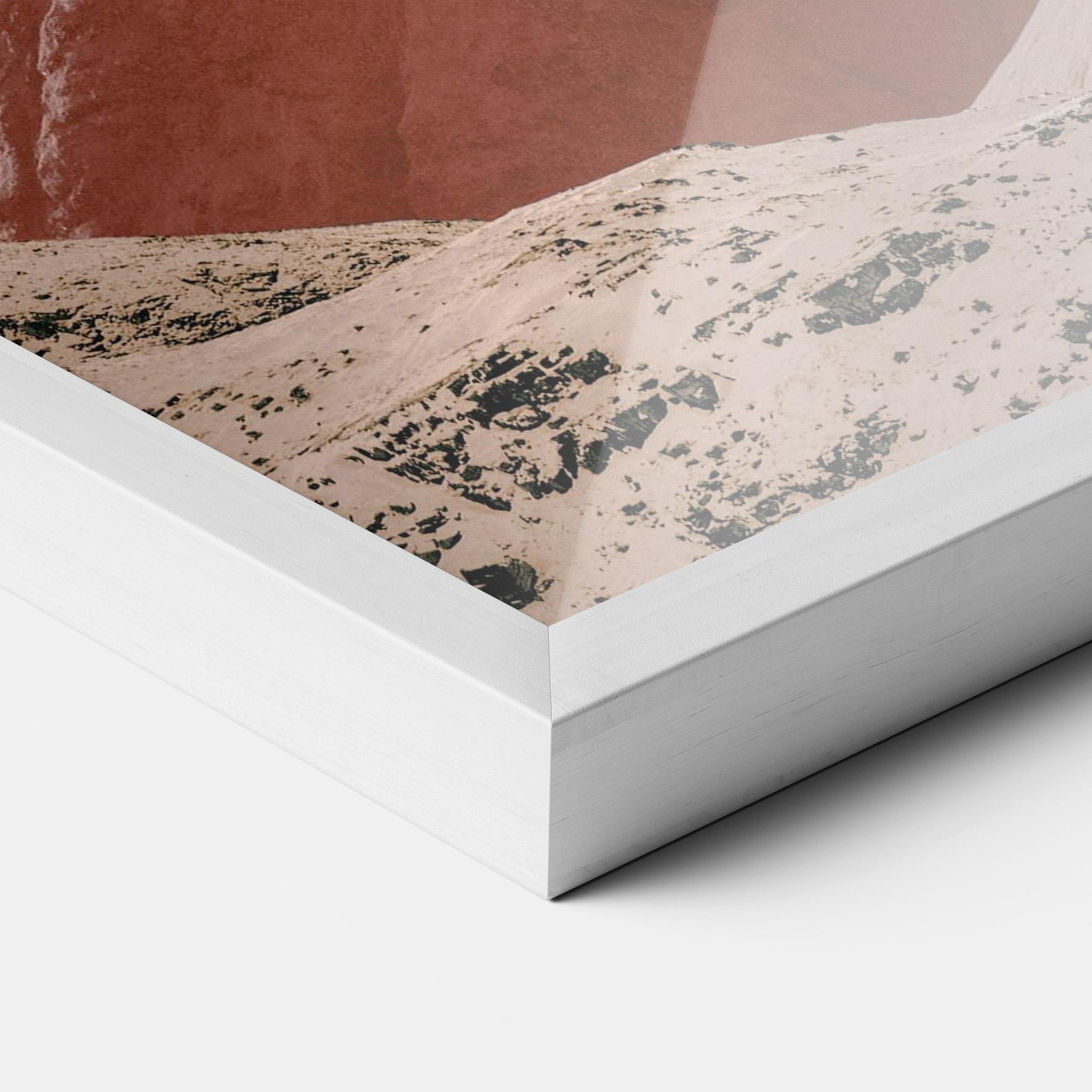 Plakat w Ramie Moon Mountain Art mockup 3