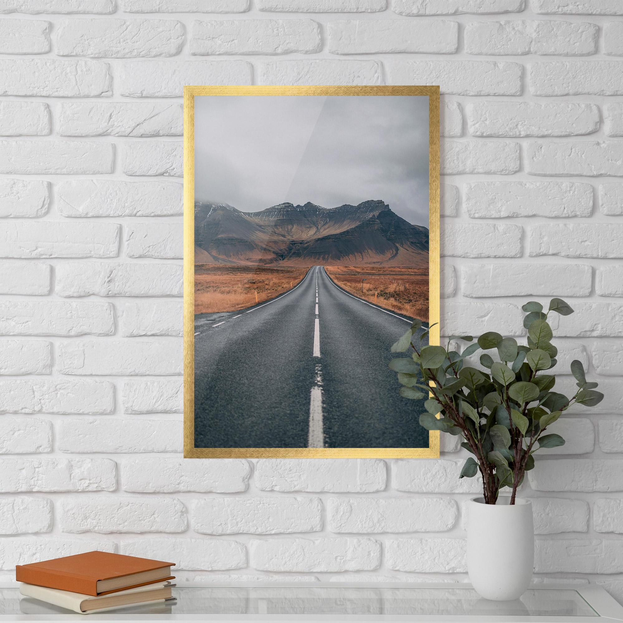 Plakat w Ramie Country Roads mockup 5