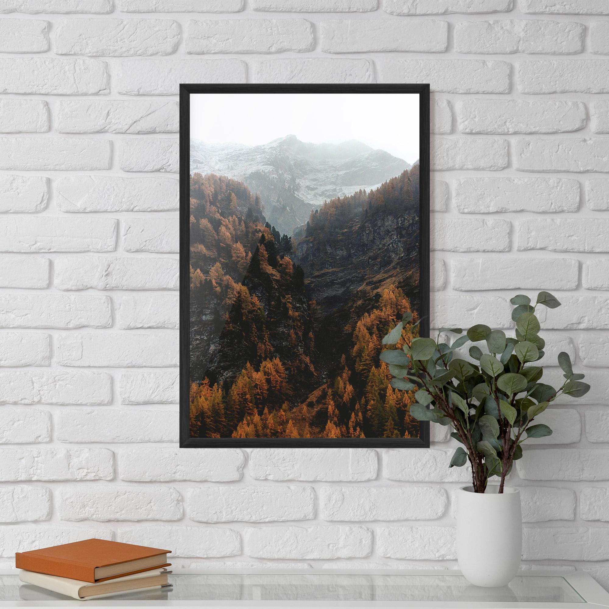 Plakat w Ramie Autumn Mountain mockup 5