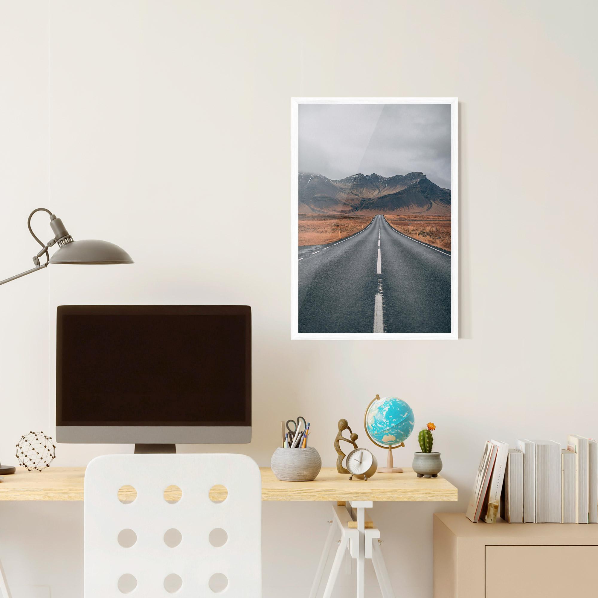Plakat w Ramie Country Roads mockup 6