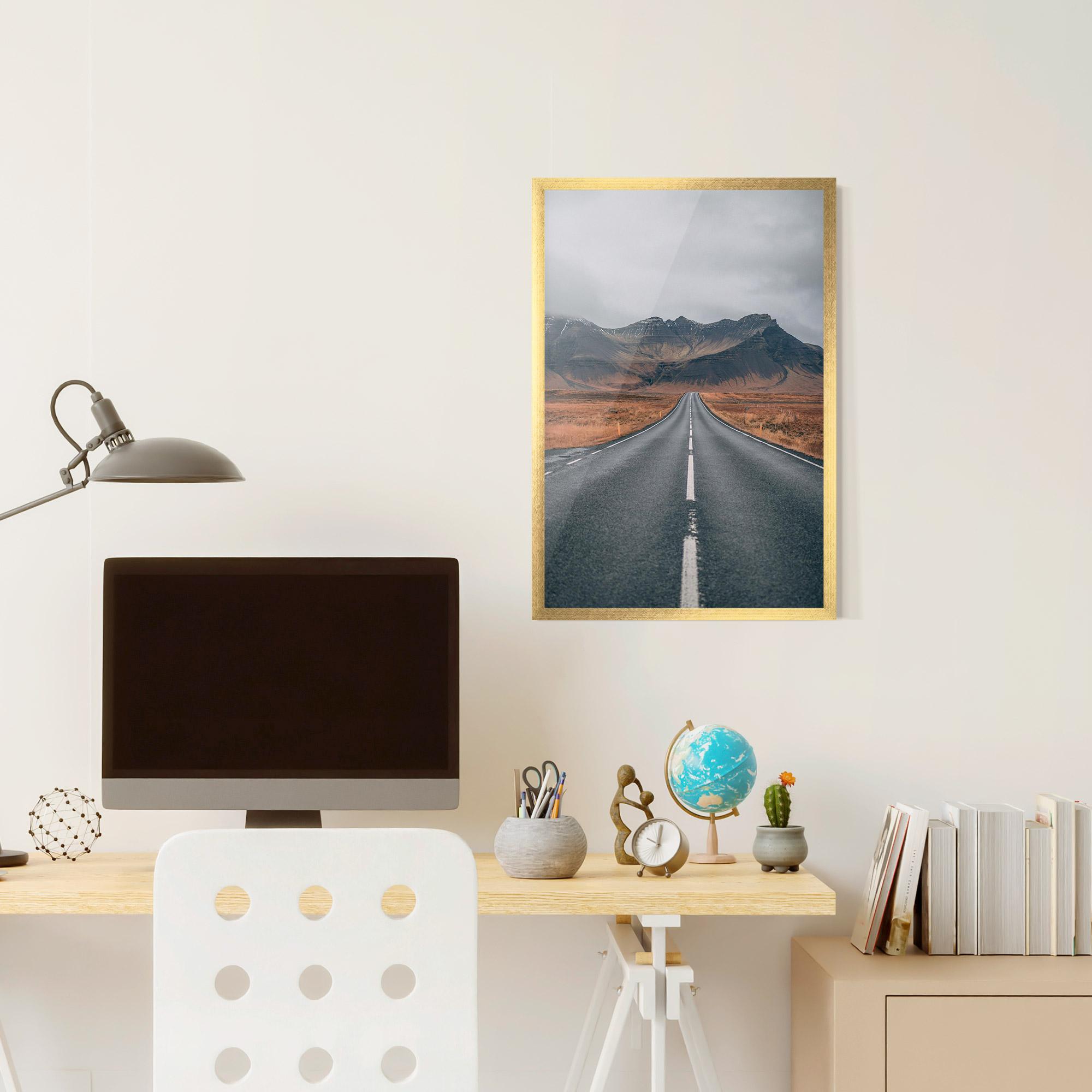 Plakat w Ramie Country Roads mockup 6