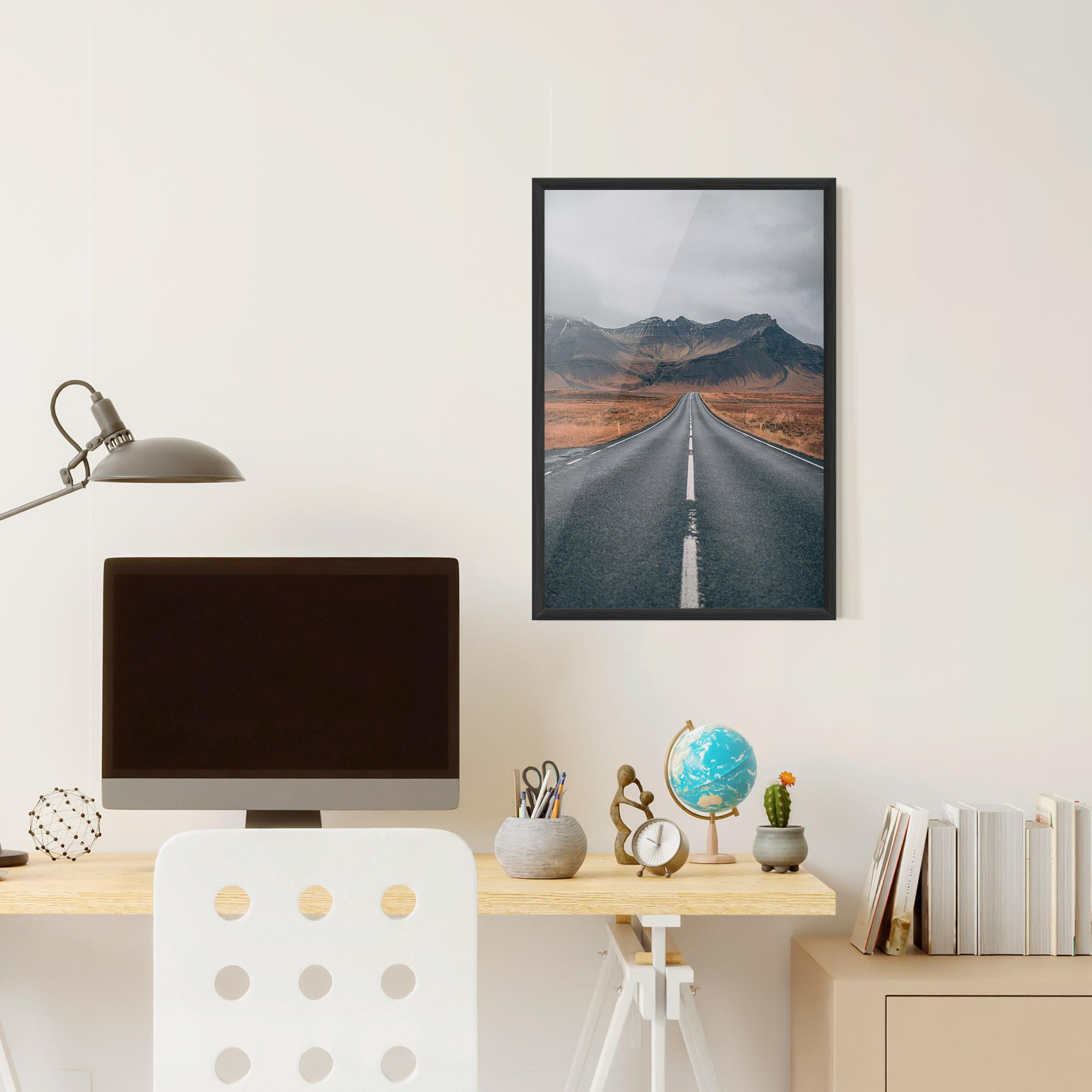 Plakat w Ramie Country Roads mockup 6
