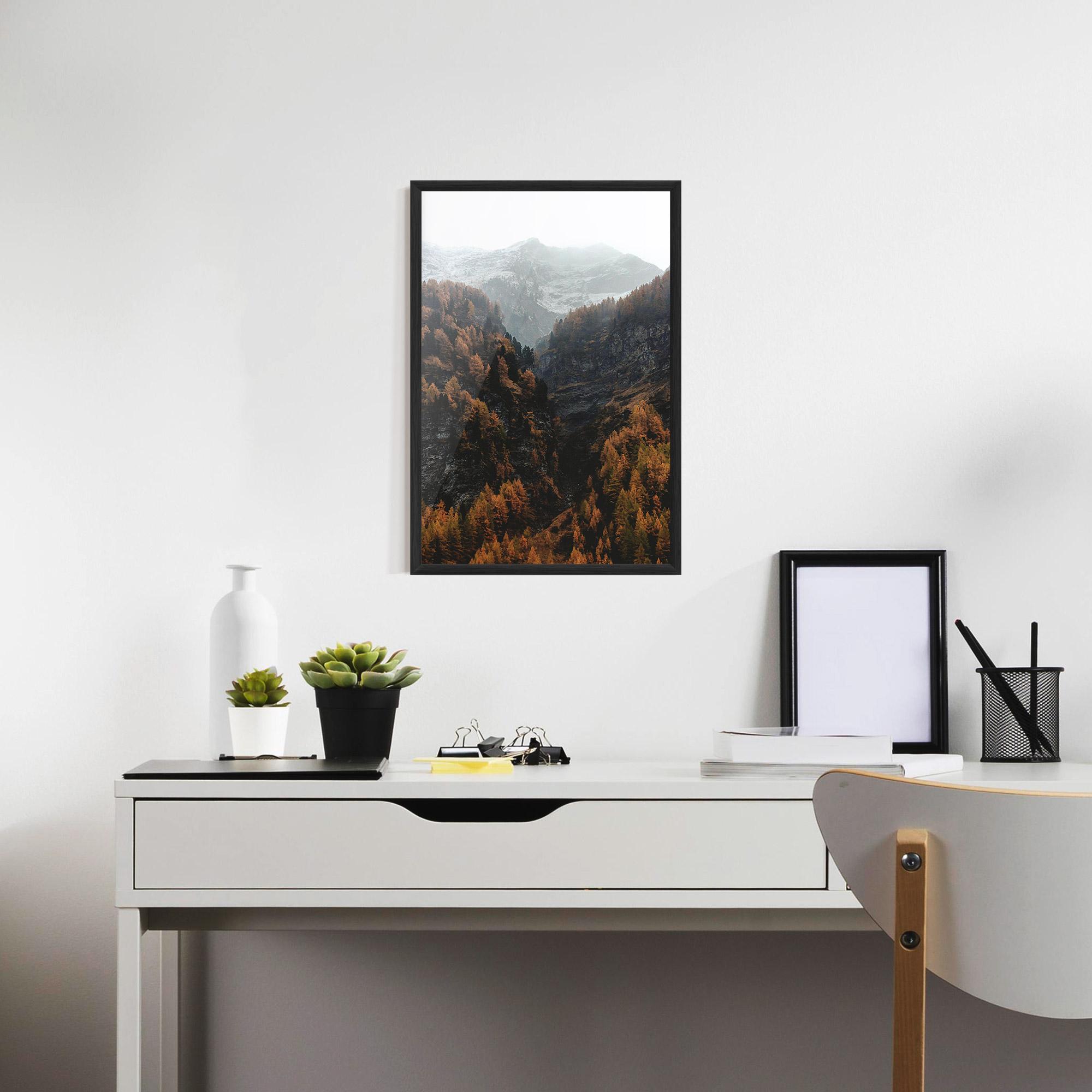 Plakat w Ramie Autumn Mountain mockup 7