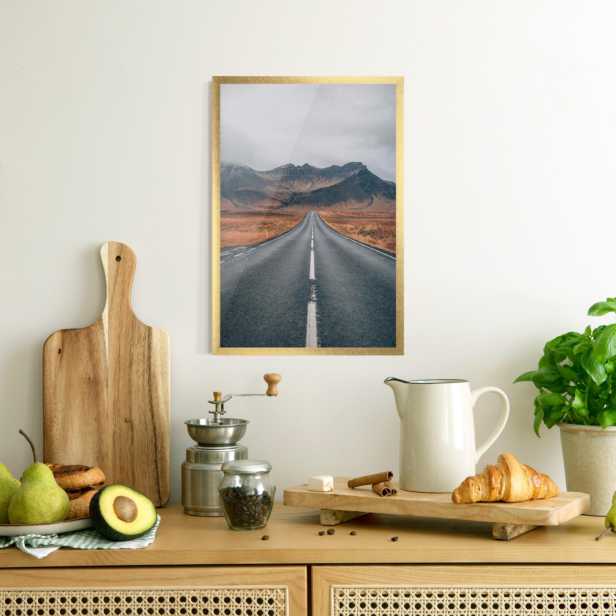 Plakat w Ramie Country Roads mockup 8