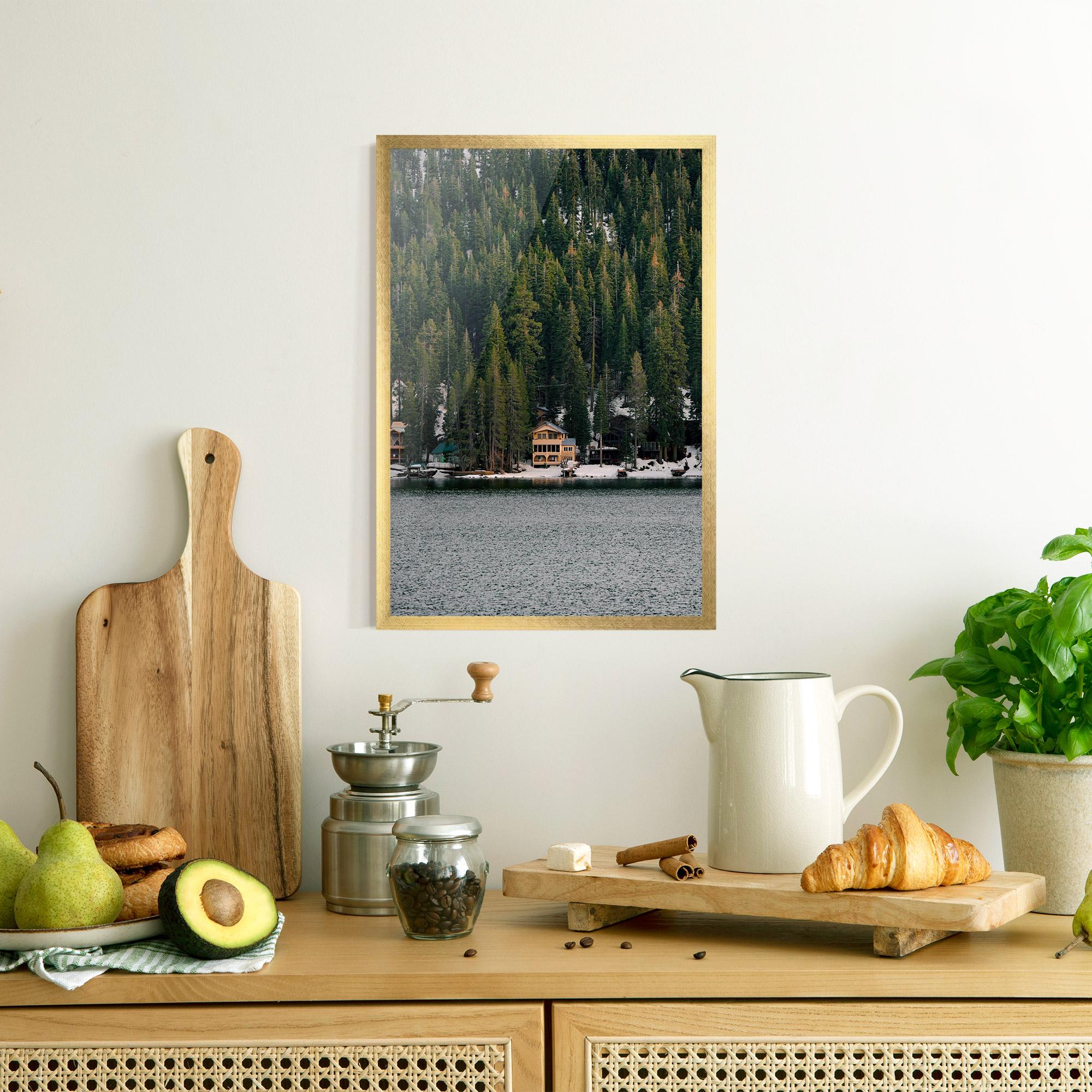 Plakat w Ramie Peacefull Place mockup 8