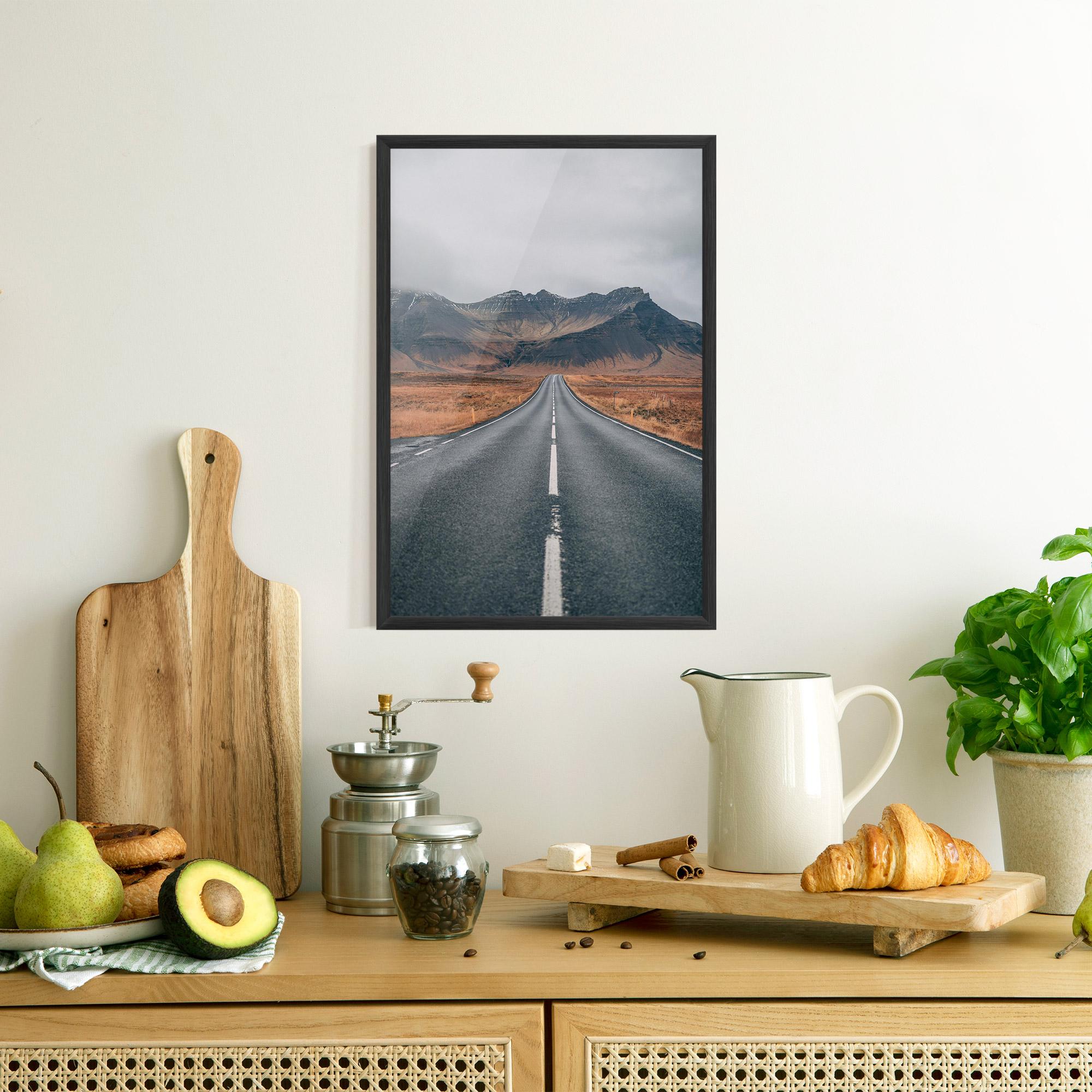 Plakat w Ramie Country Roads mockup 8