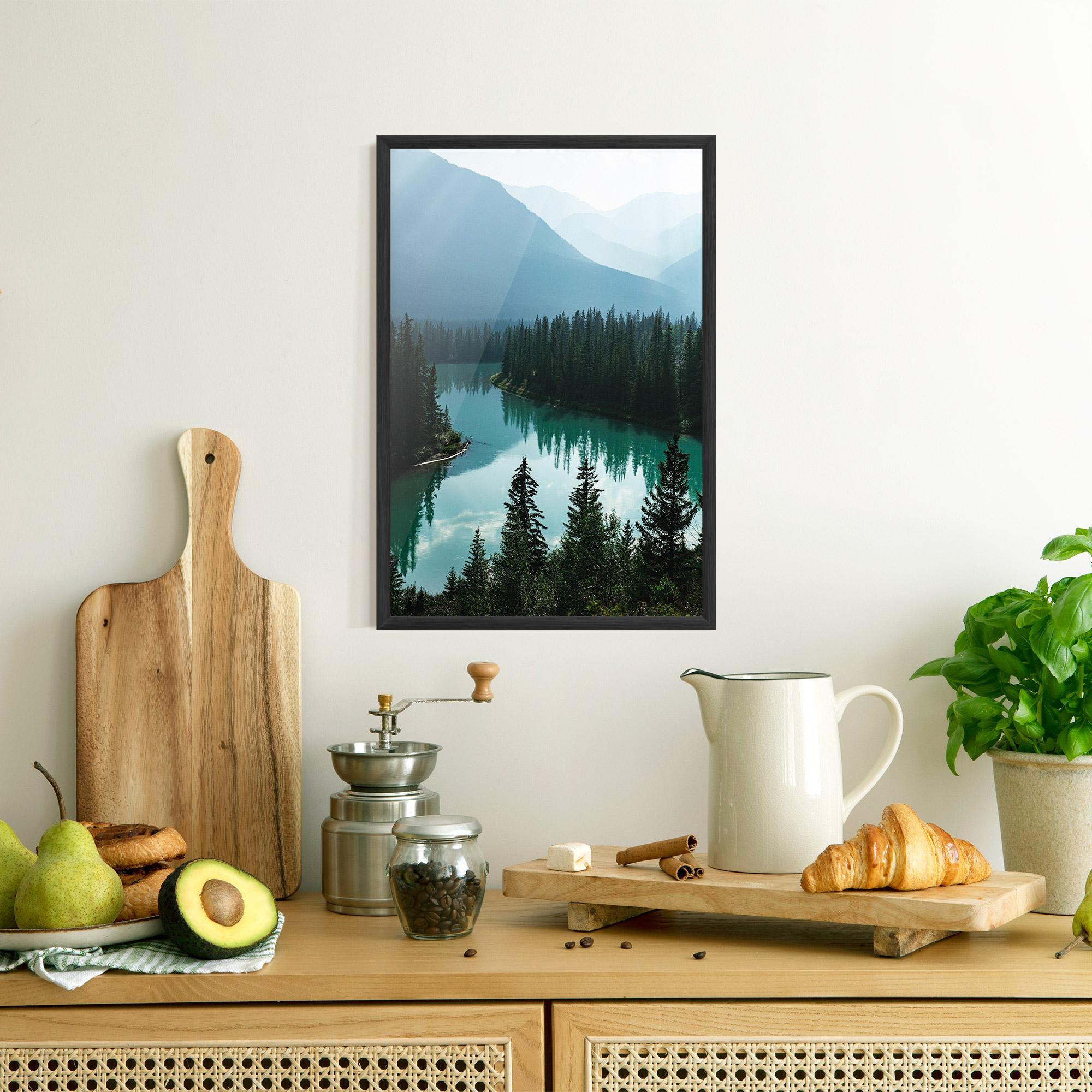 Plakat w Ramie Crystal Lake mockup 8