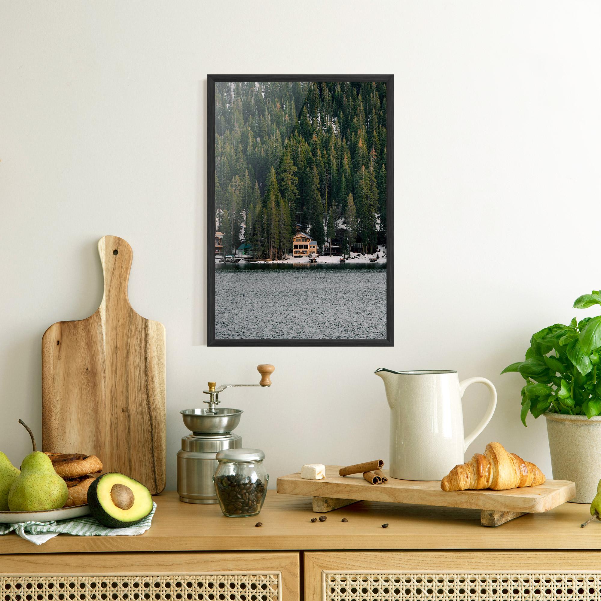 Plakat w Ramie Peacefull Place mockup 8