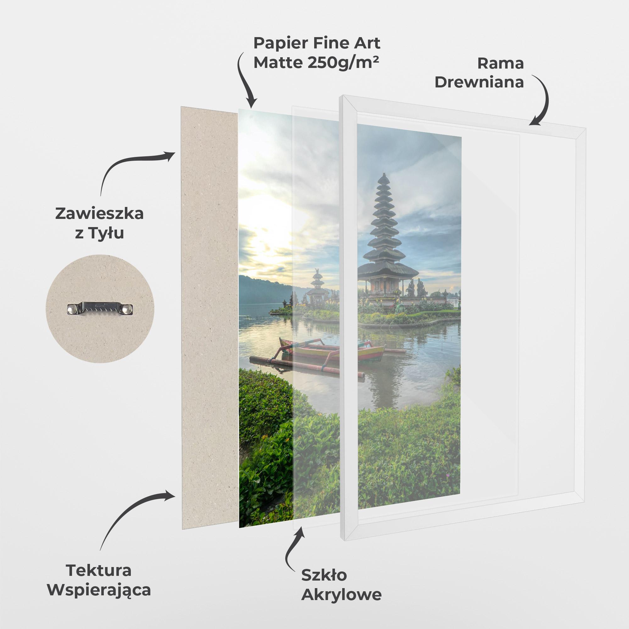 Plakat w Ramie Chinese Landscape mockup 1