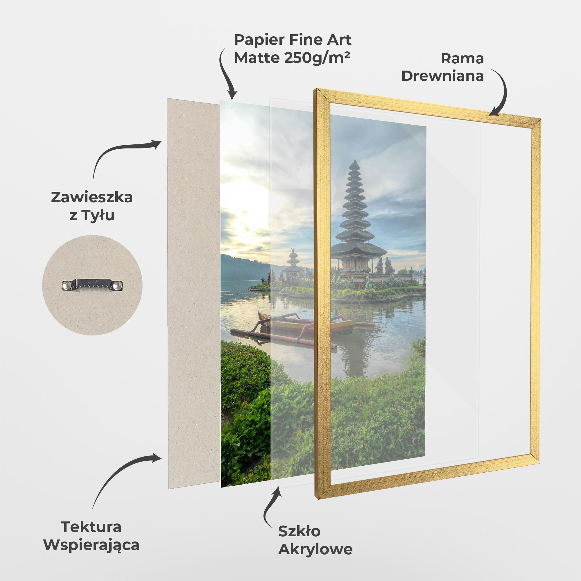 Plakat w Ramie Chinese Landscape mockup 1