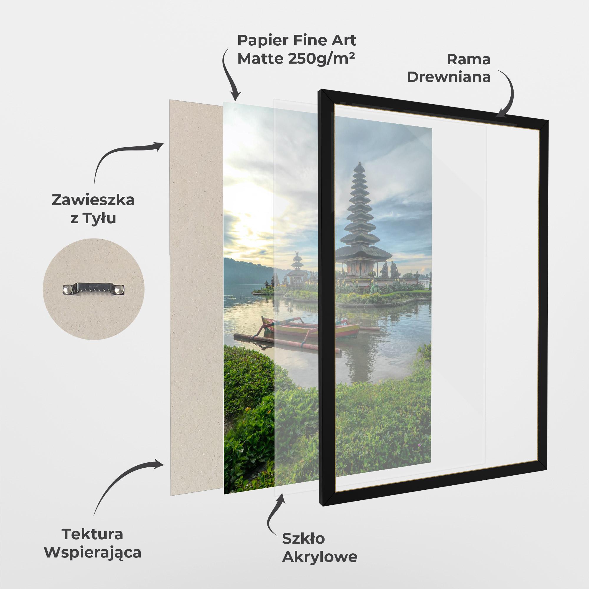 Plakat w Ramie Chinese Landscape mockup 1