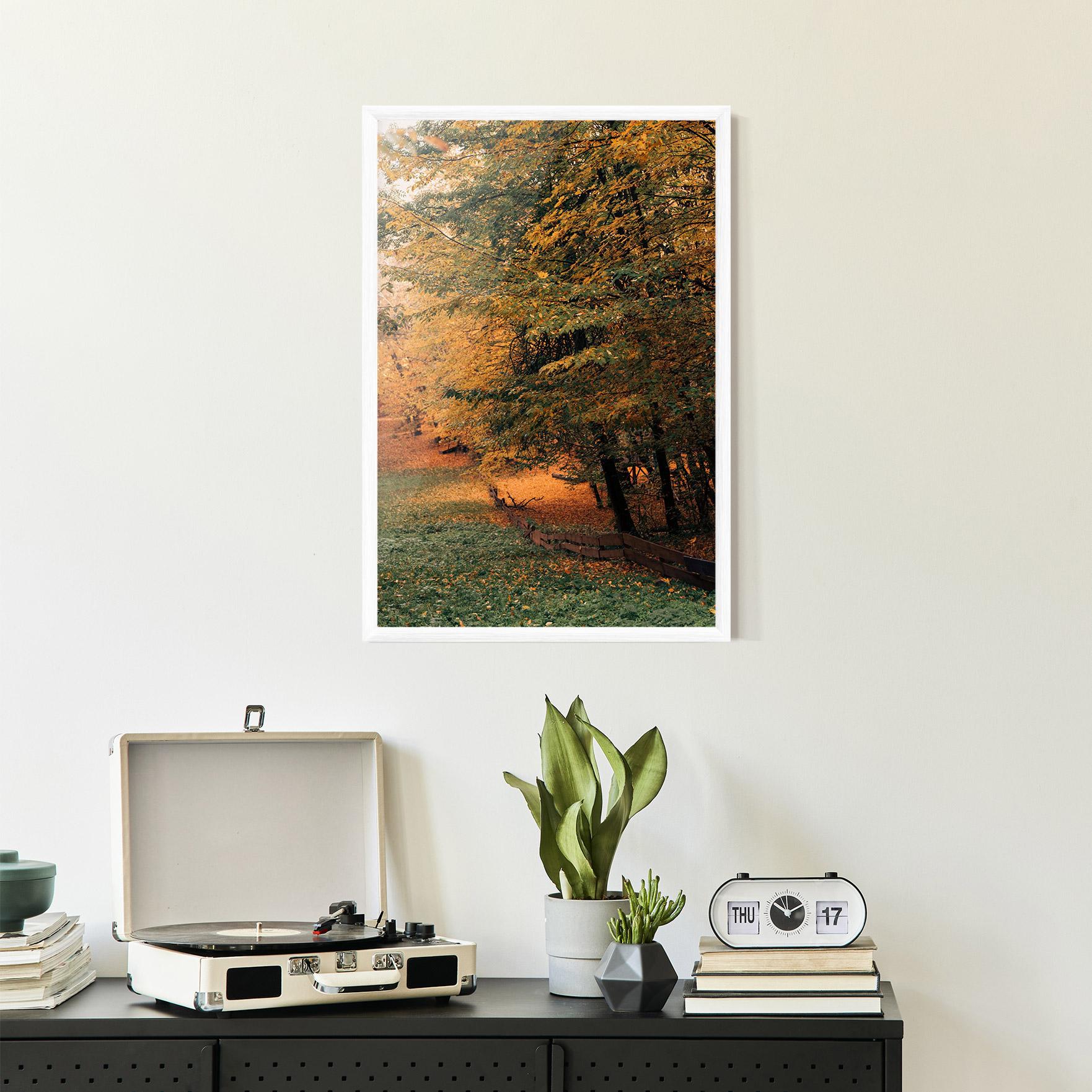 Plakat w Ramie Autumn Forest mockup 2