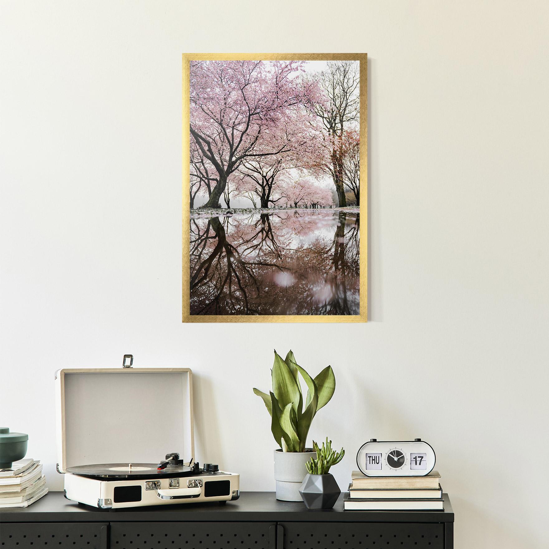 Plakat w Ramie Rainy Days mockup 2