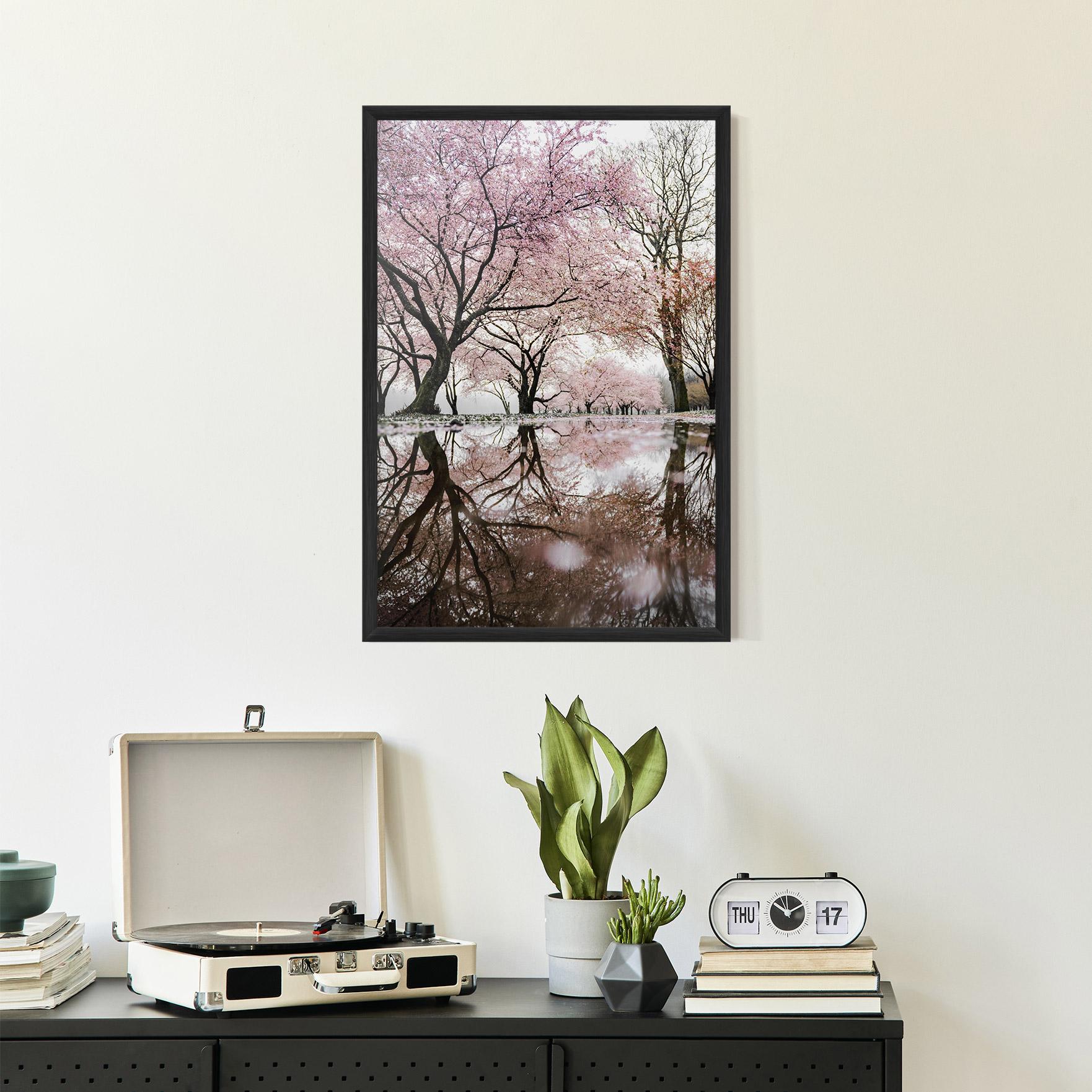 Plakat w Ramie Rainy Days mockup 2