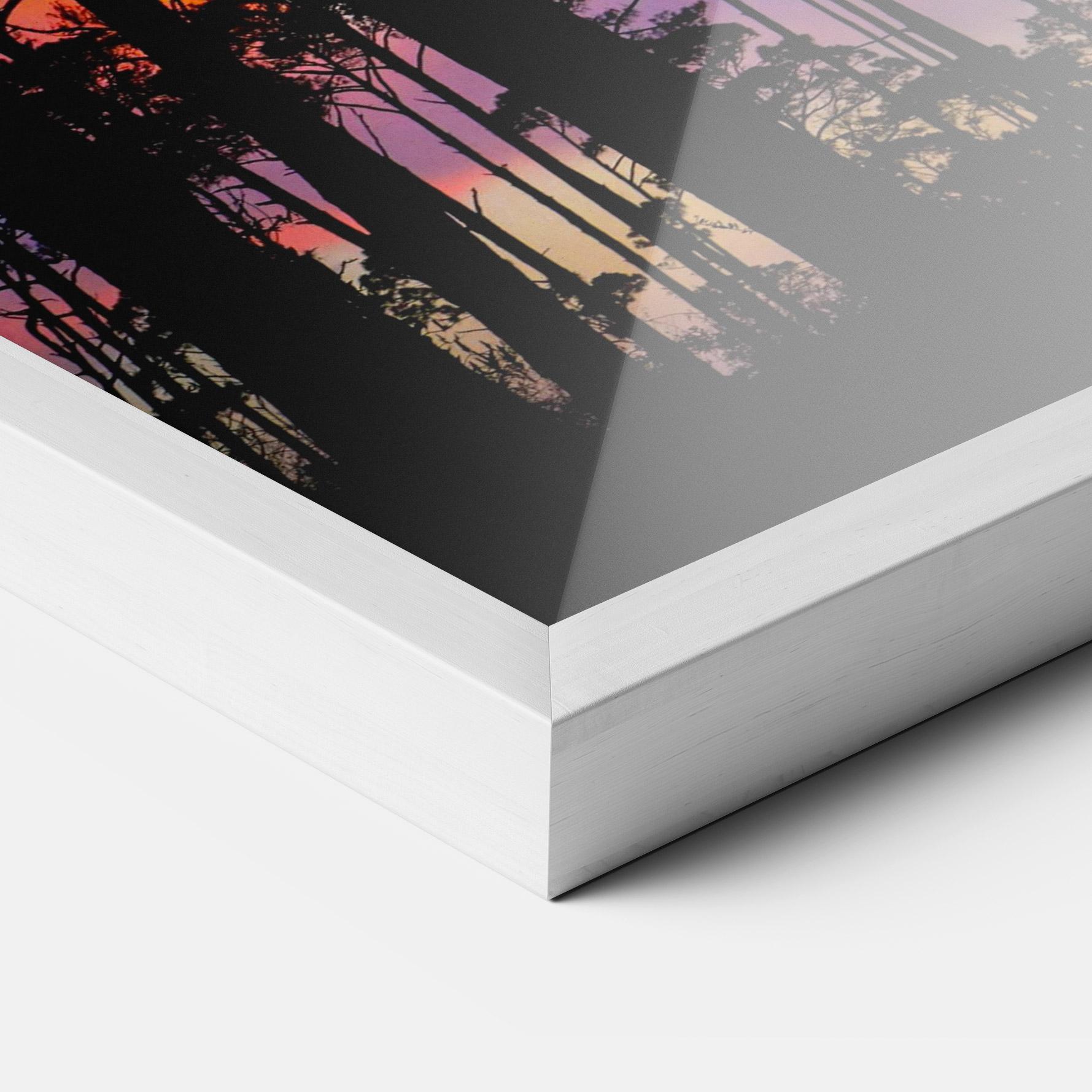 Plakat w Ramie Blue Sky Forest mockup 3