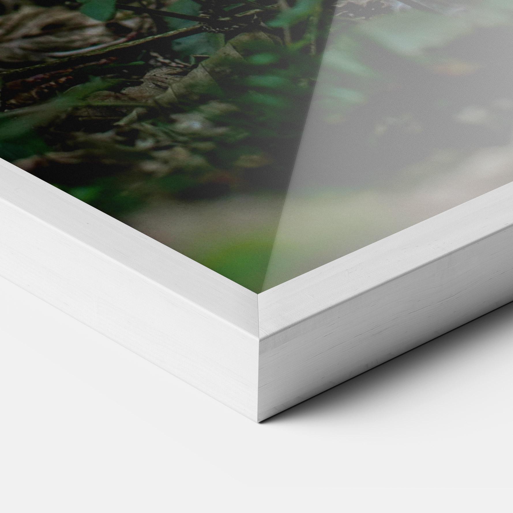 Plakat w Ramie Purple Flower Forest mockup 3