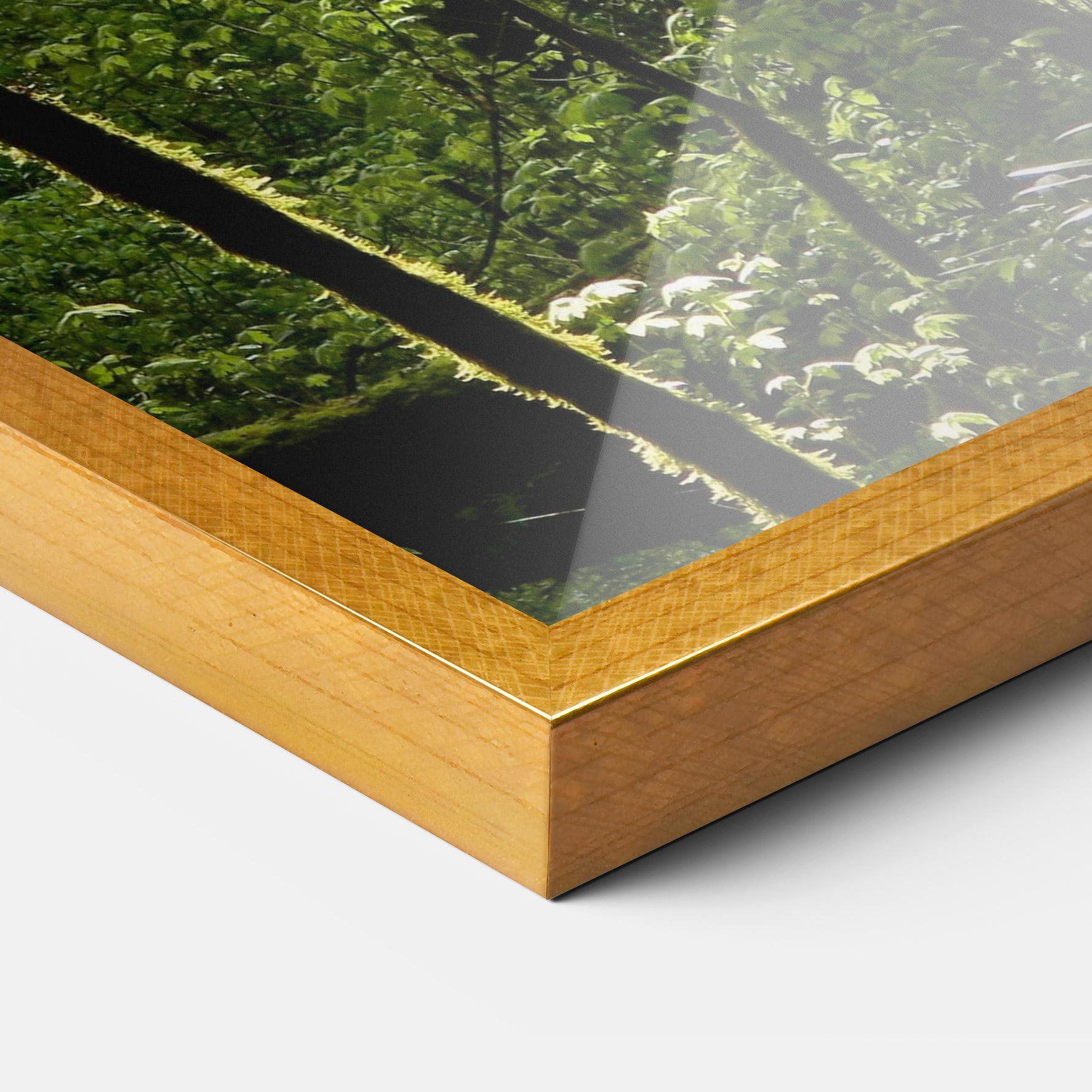 Plakat w Ramie Forest Black Trees mockup 3