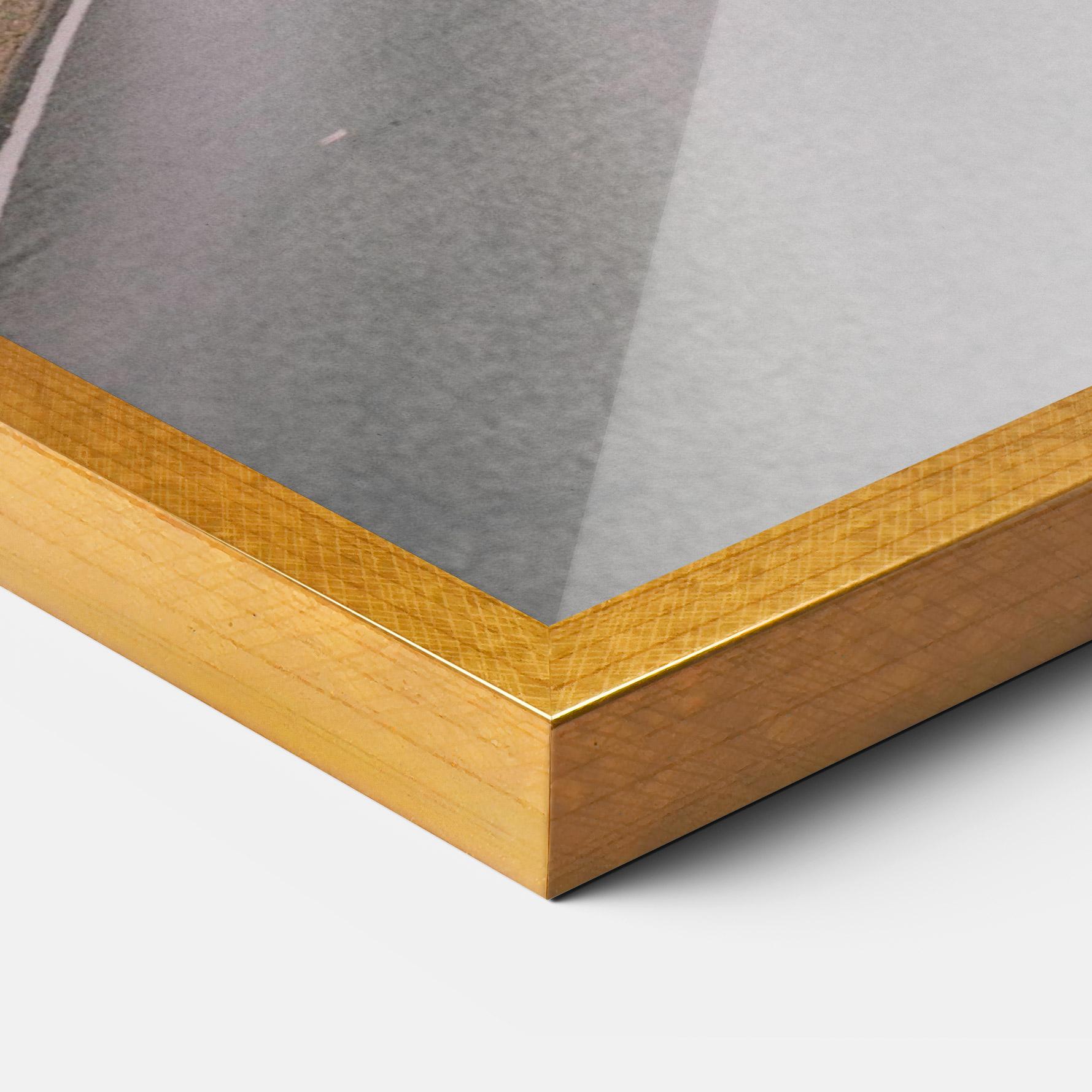 Plakat w Ramie Forest Driving Road mockup 3